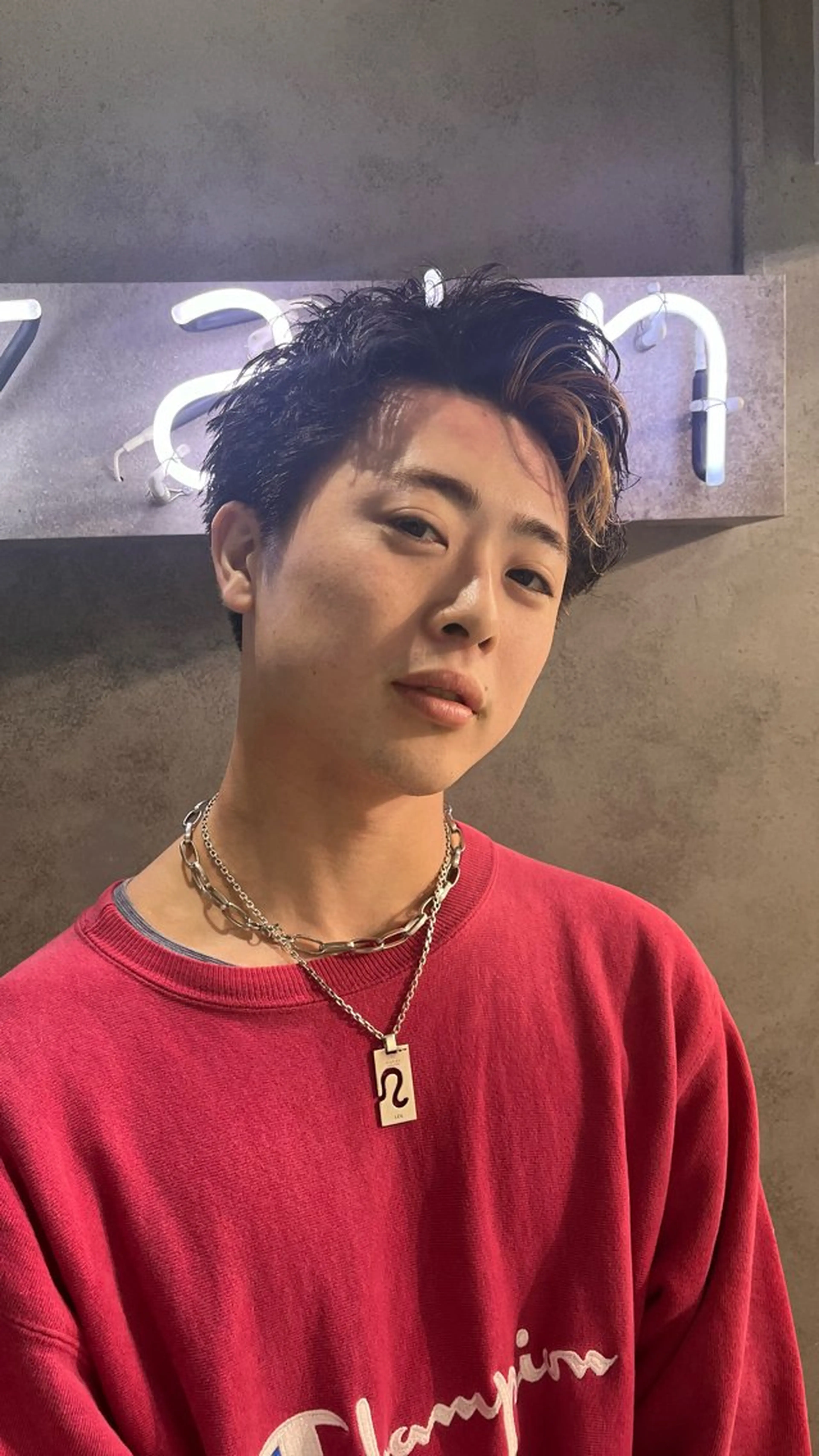 メンズカットの写真