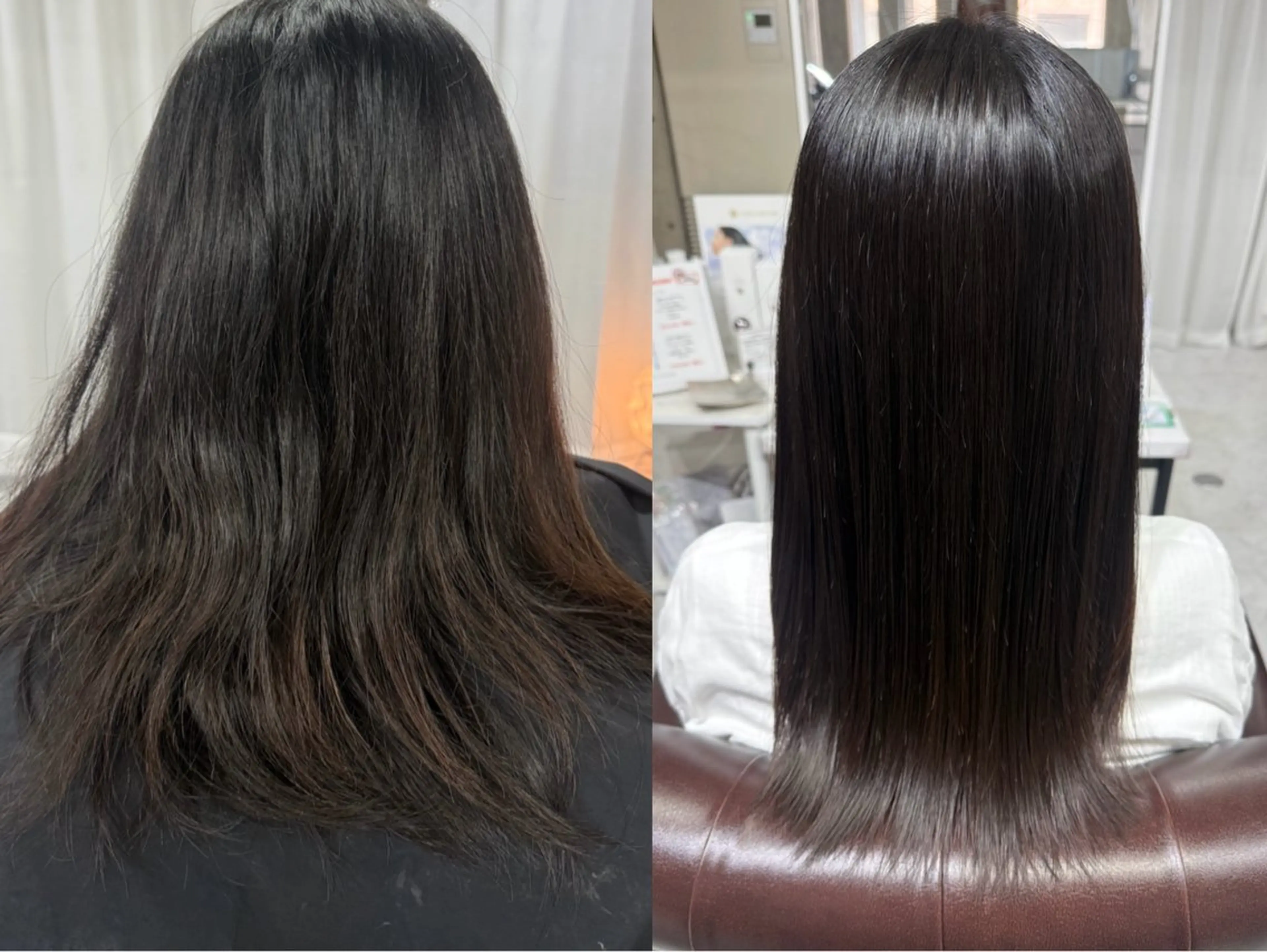 ロング パーマ 髪質改善 トリートメント ストレートパーマ カット 縮毛矯正 トリートメント fee  小倉店 EMIのヘアスタイル