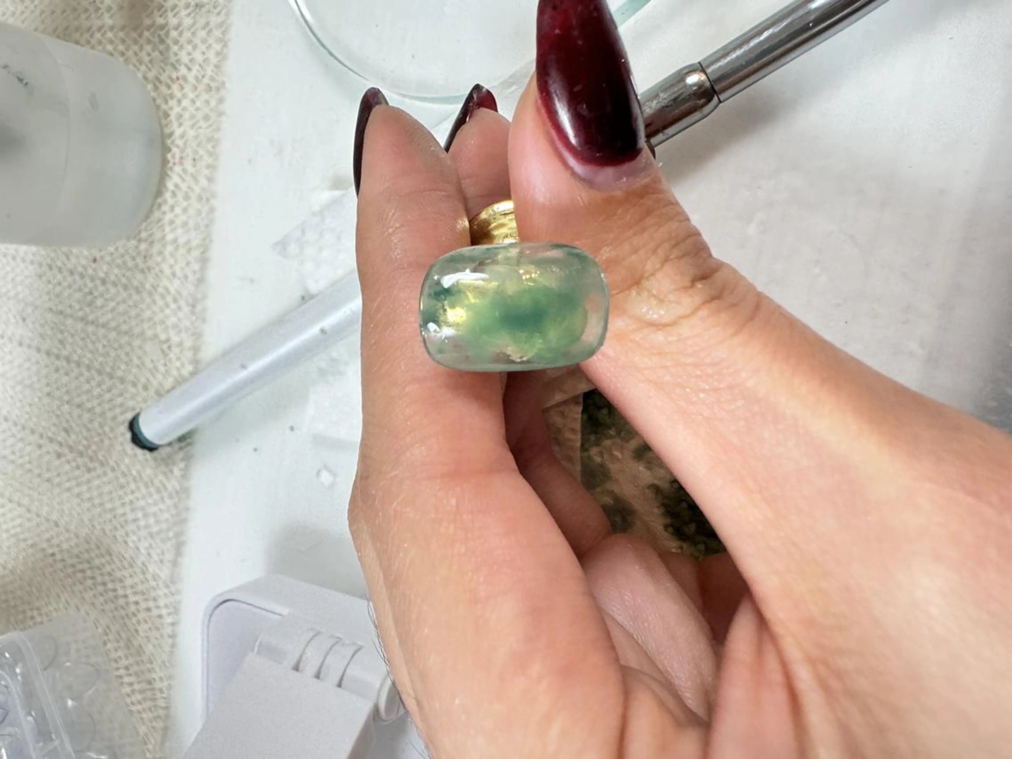 ネイル フットネイル ジェルネイル マグネットネイル 持ち込み ニュアンスネイル ミリ ネイルサロンのネイルデザイン