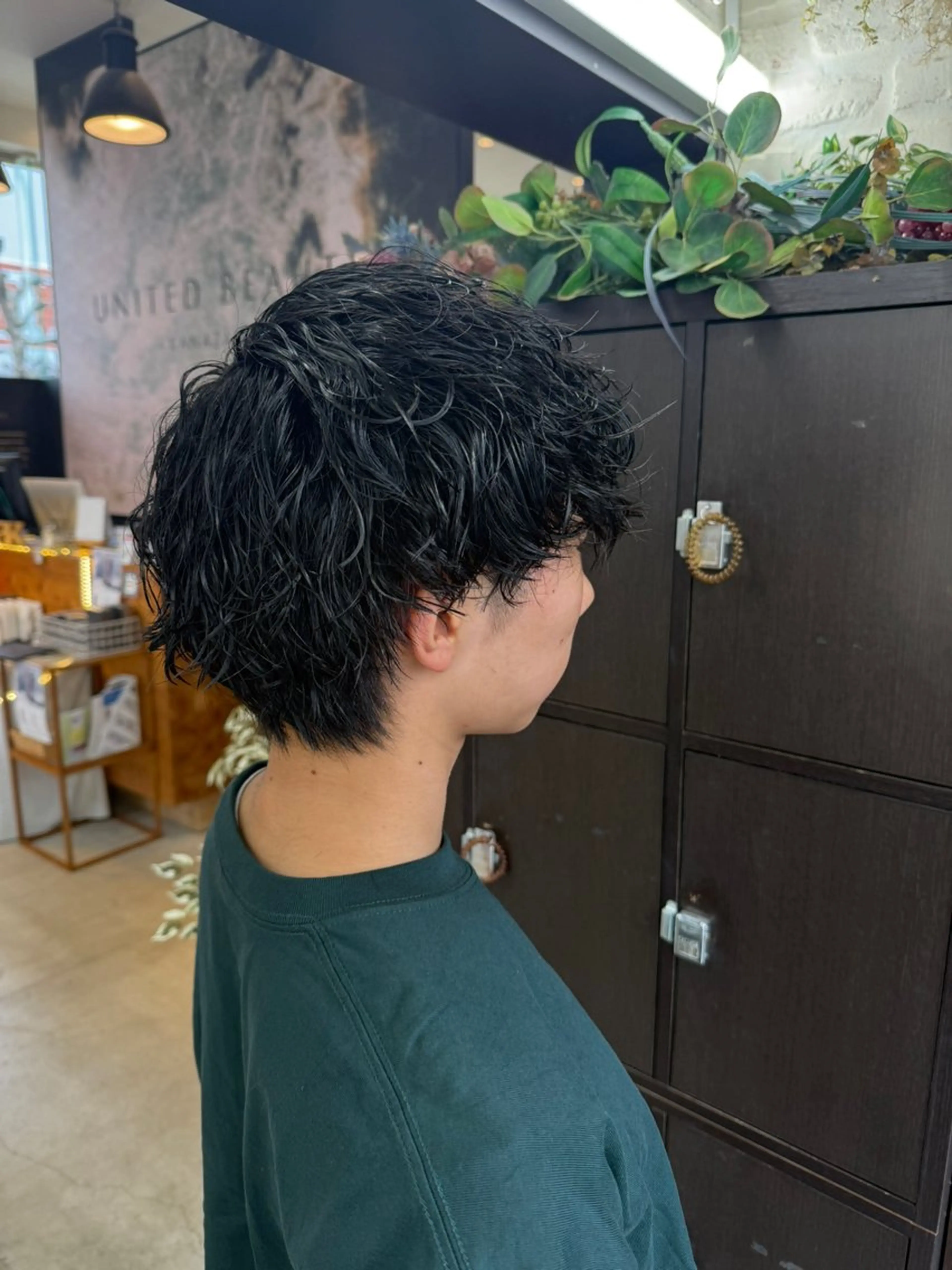 メンズ カット パーマ 森田 雄政のヘアスタイル
