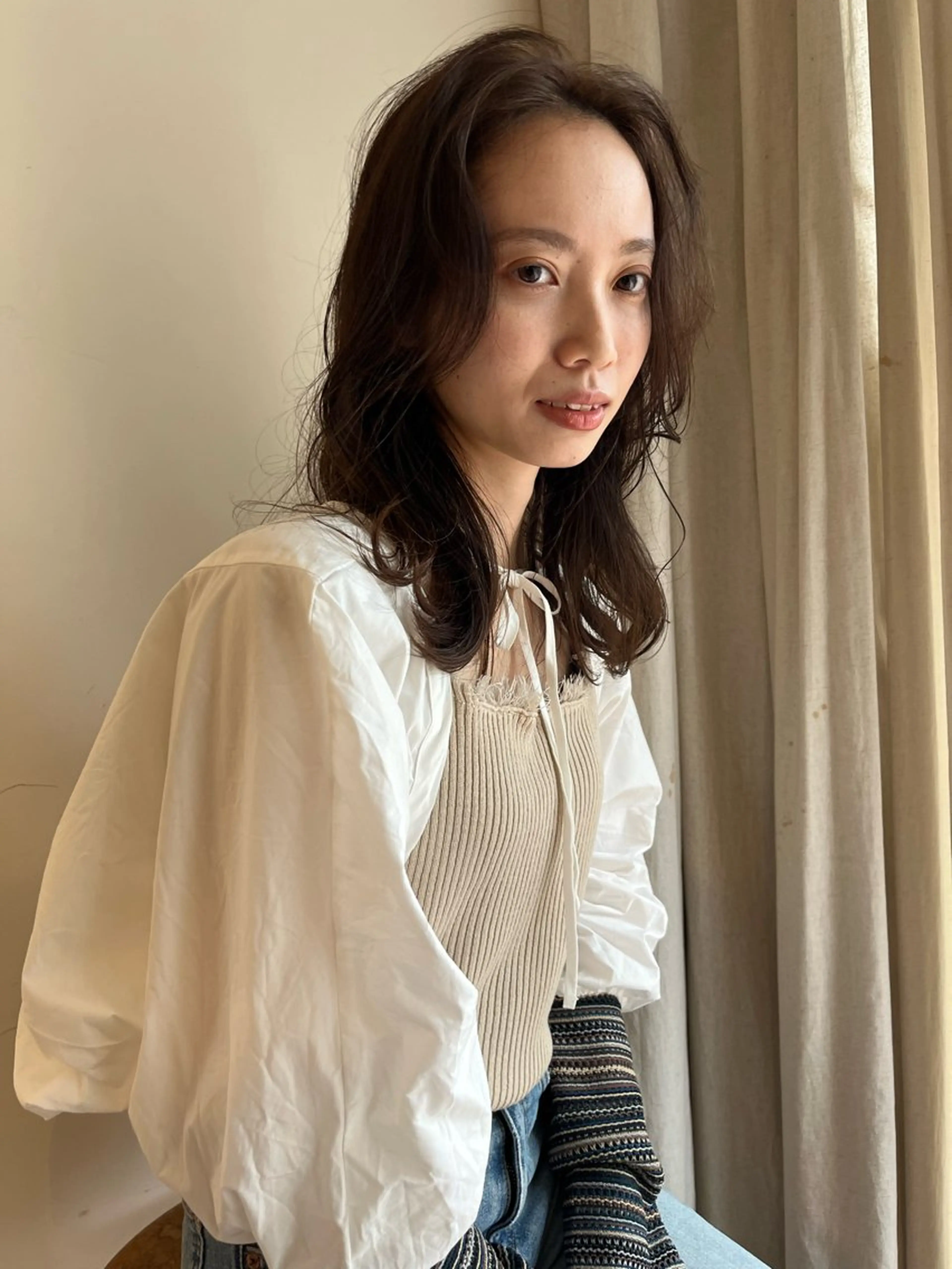 ミディアム oggi西新所属・ゆい/メンズカット/ ショート/レイヤーのヘアスタイル