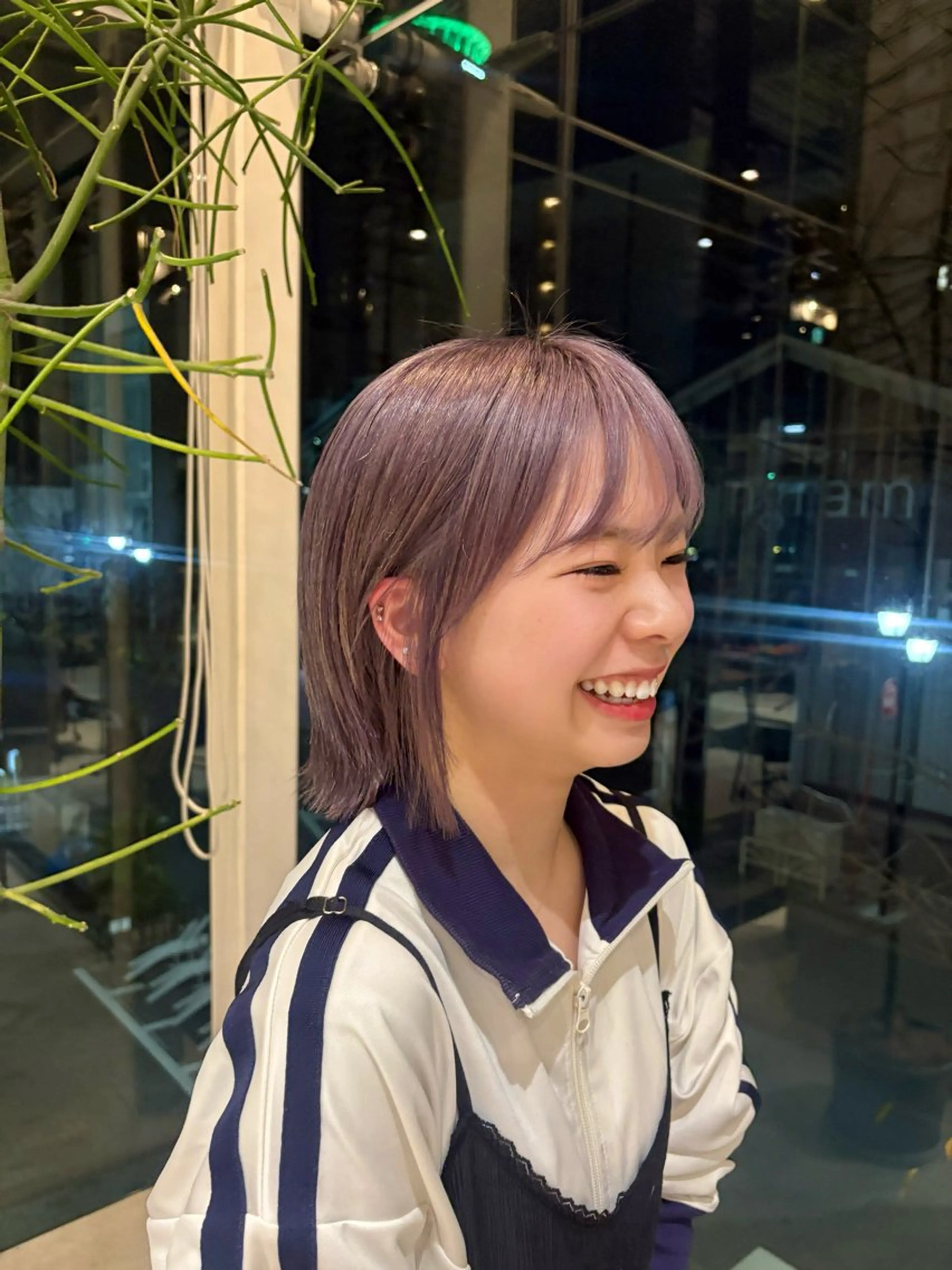 ミディアム カラー 市來 心優のヘアスタイル