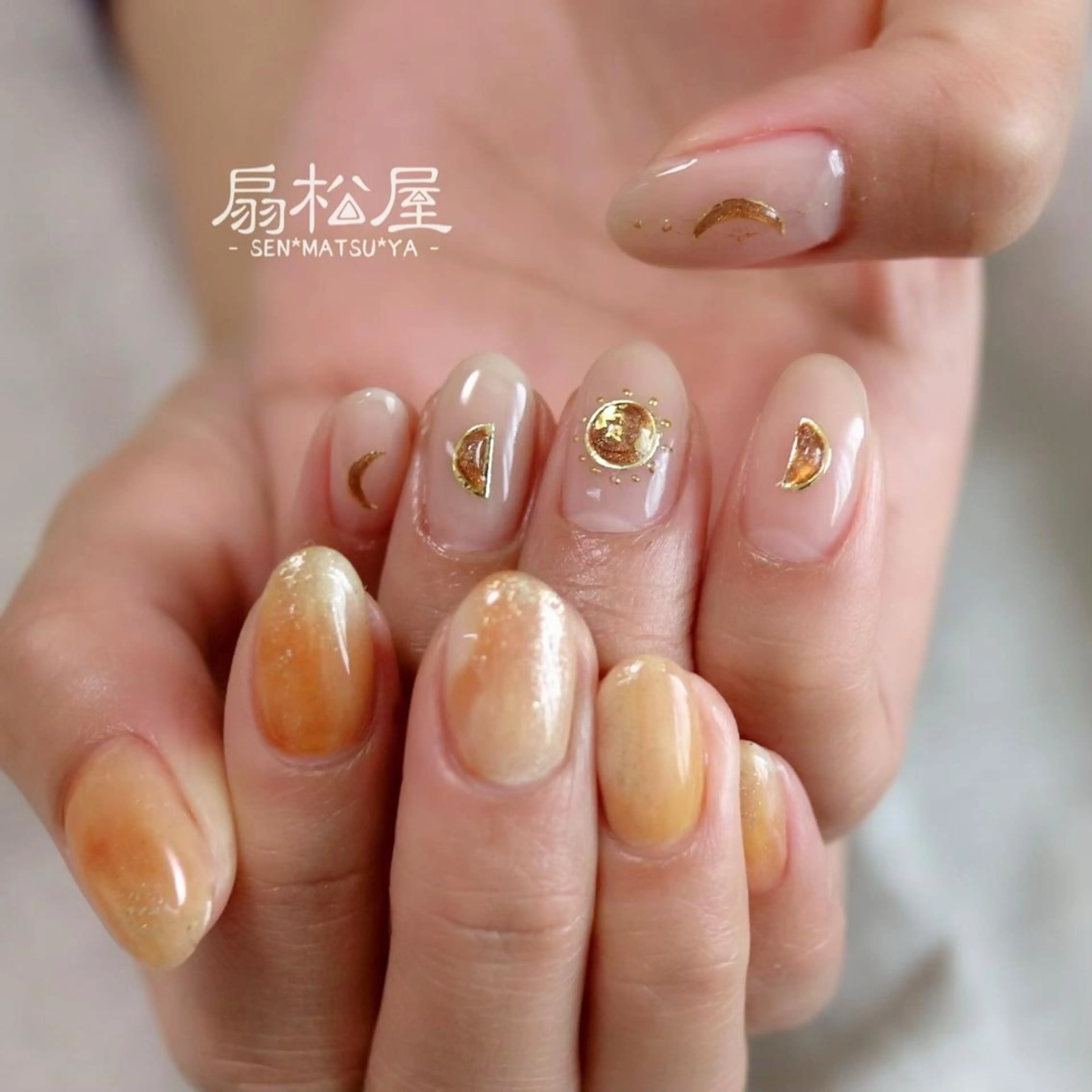 ネイル 扇松屋 marie.nのネイルデザイン