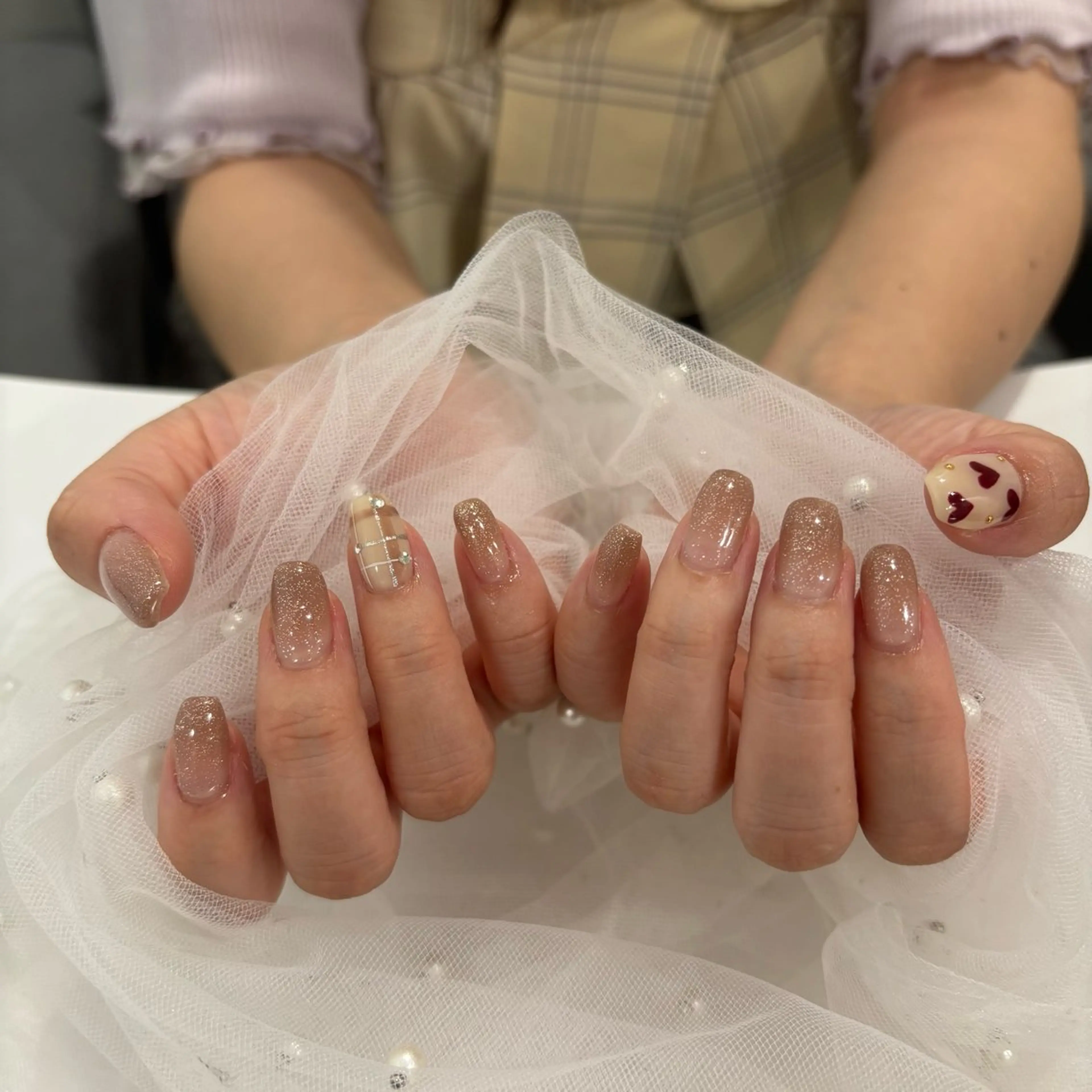 ネイル ＿WHITE+南海難波店所属・_WHITE+ 南海難波店のネイルデザイン