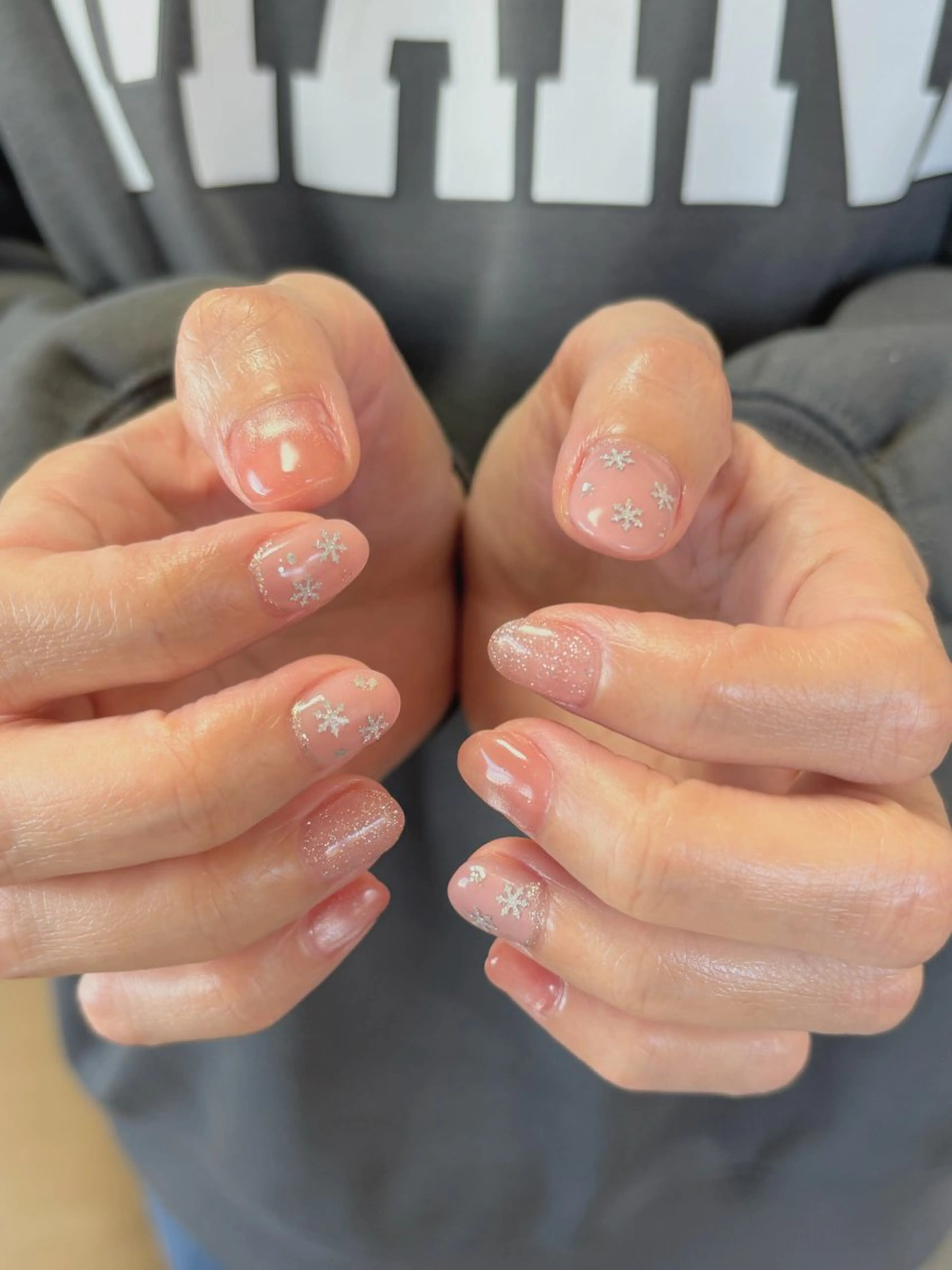 ネイル ジェルネイル キラキラネイル マグネットネイル ニュアンスネイル オフィスネイル ハンドネイル tamu nail 　金町のネイルデザイン