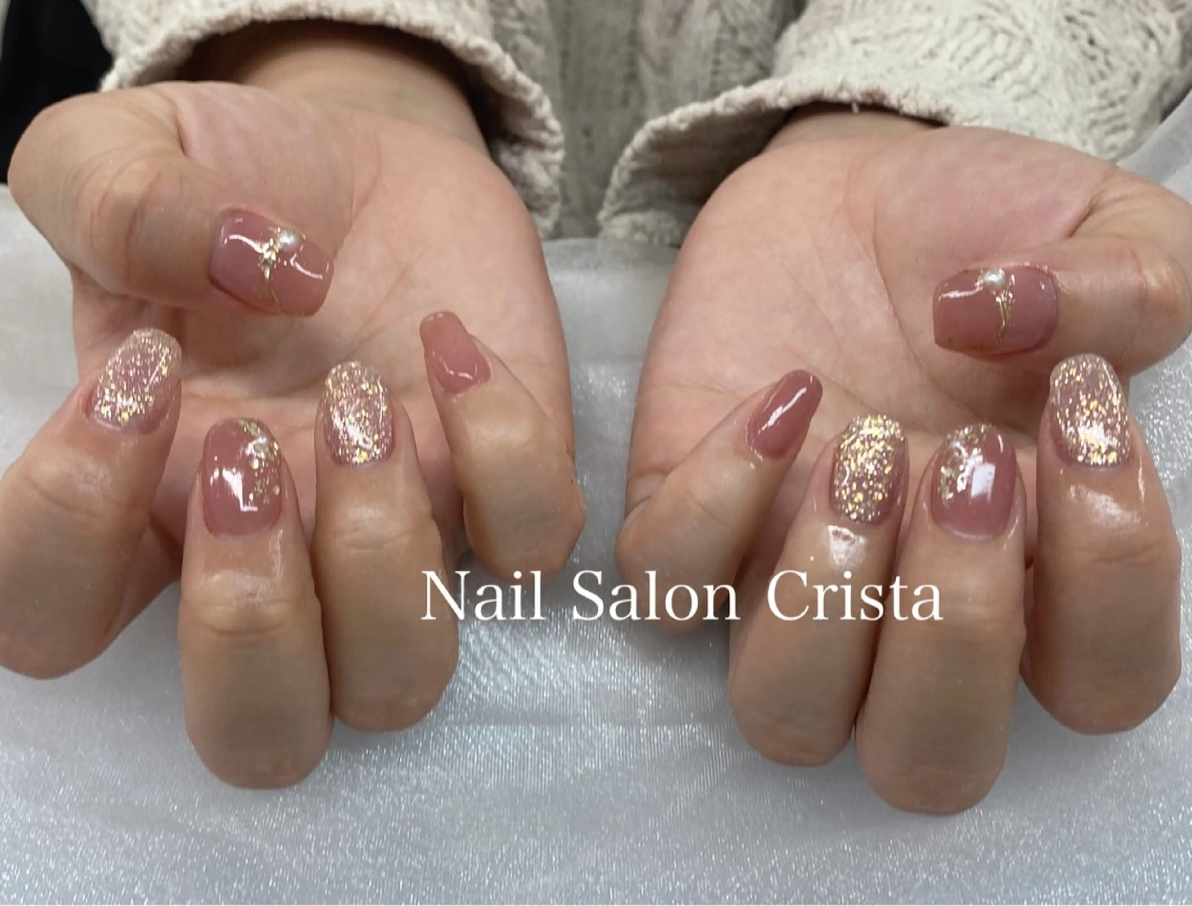 ネイル アートネイル ジェルネイル パラジェル ハンドネイル CRISTA所属・CRISTA MOMOのネイルデザイン