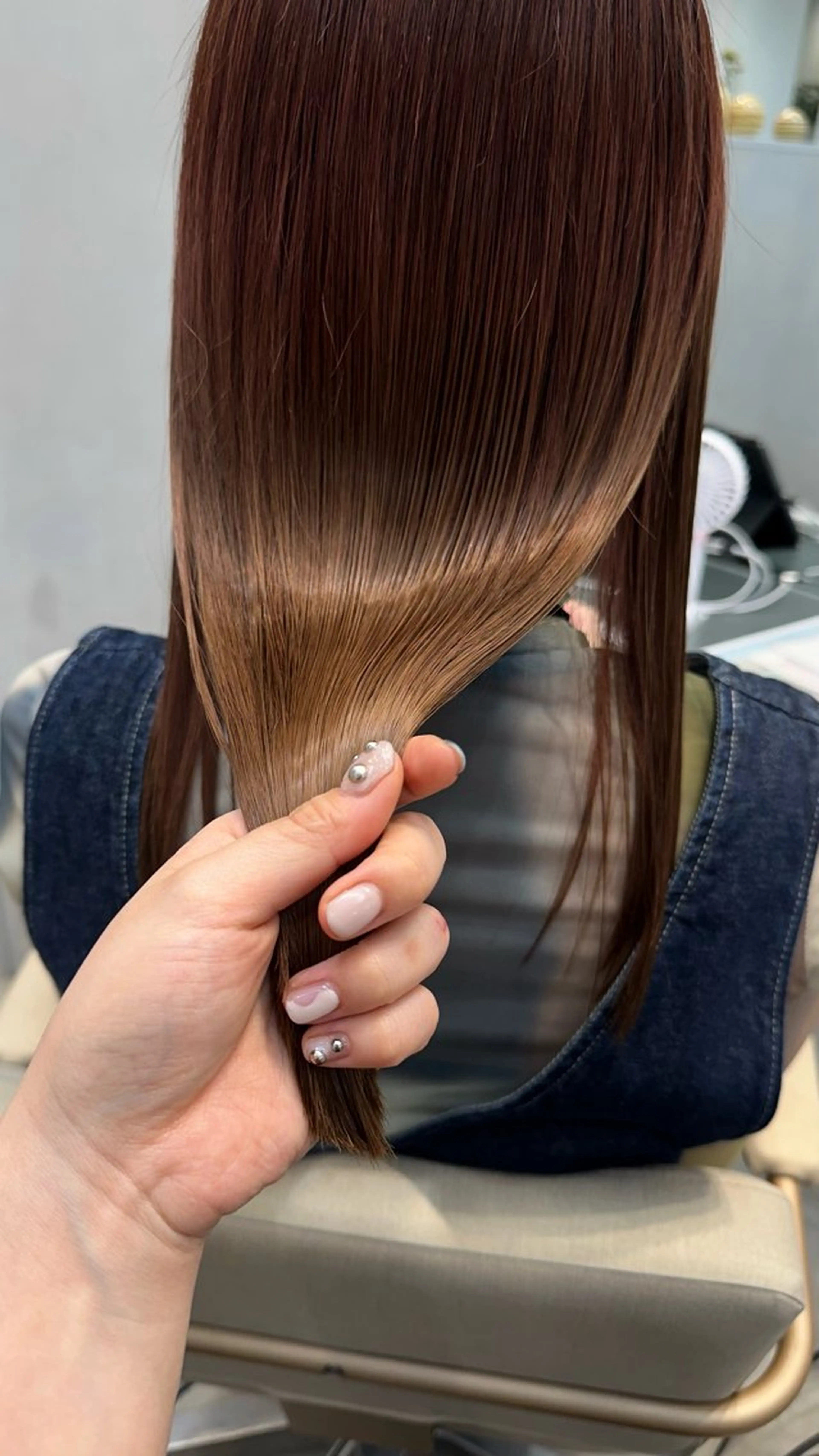 セミロング ✨髪質改善✨カラー たーものヘアスタイル