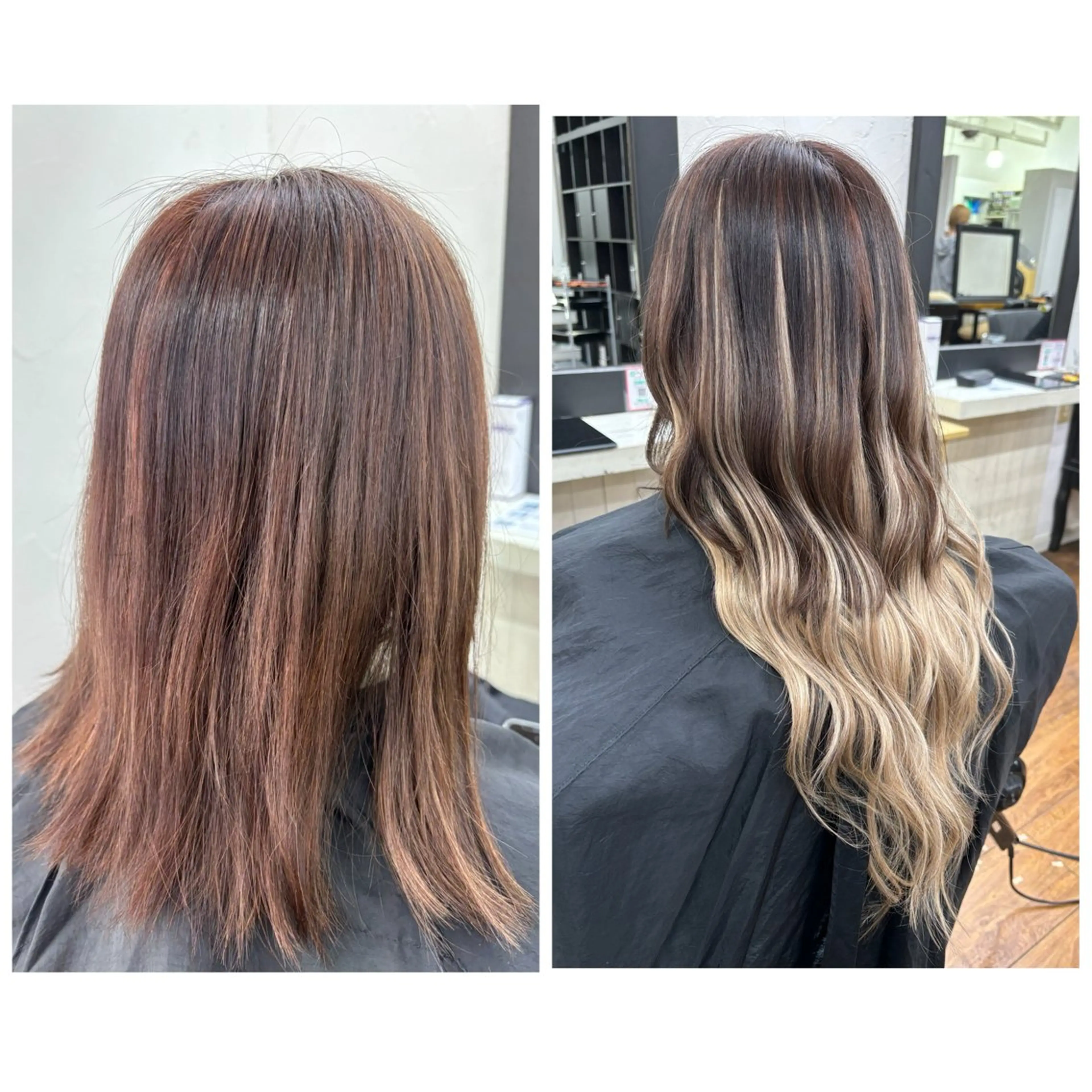 エクステ 香野 優子のヘアスタイル