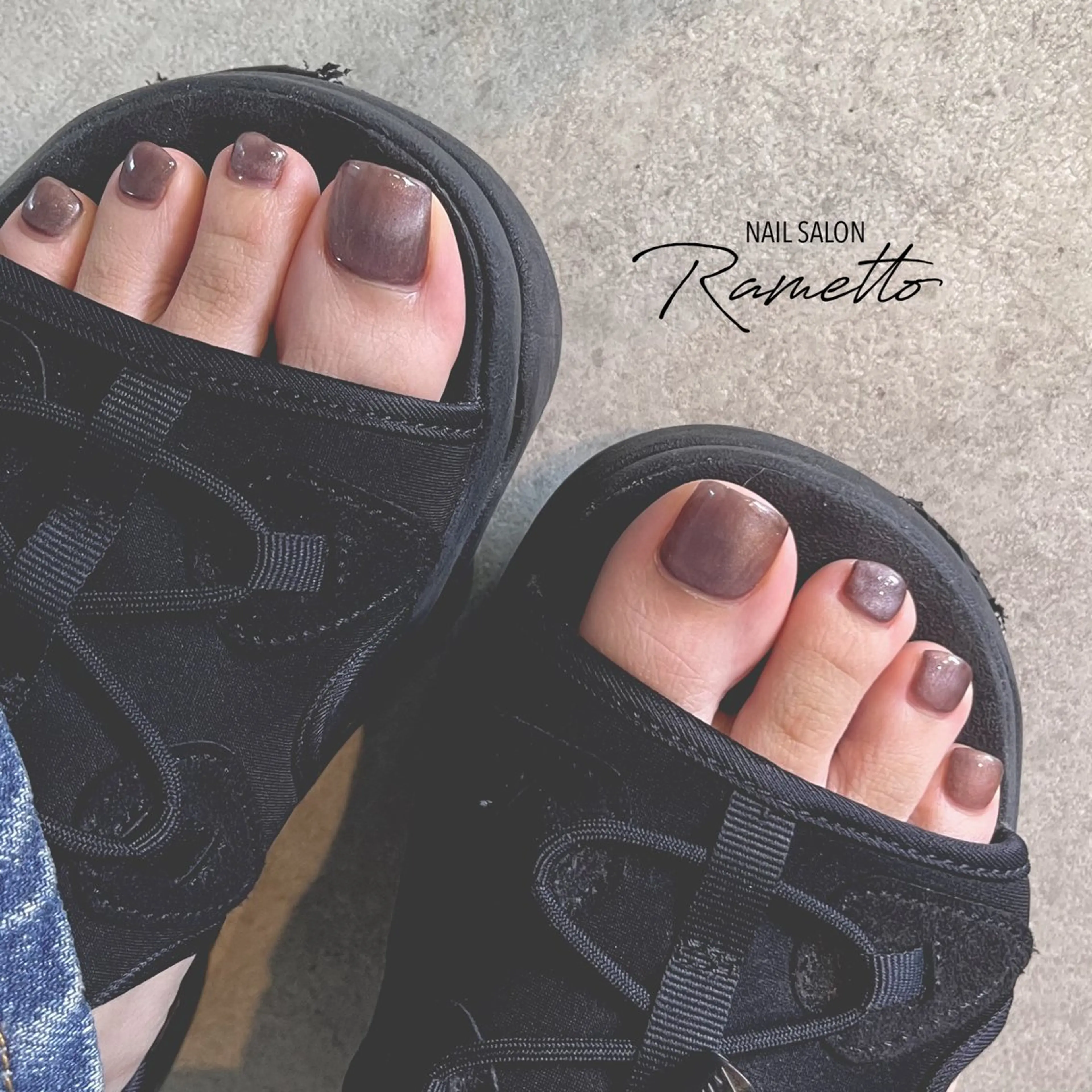 ネイル フットネイル NAILSALON Ramettoのネイルデザイン