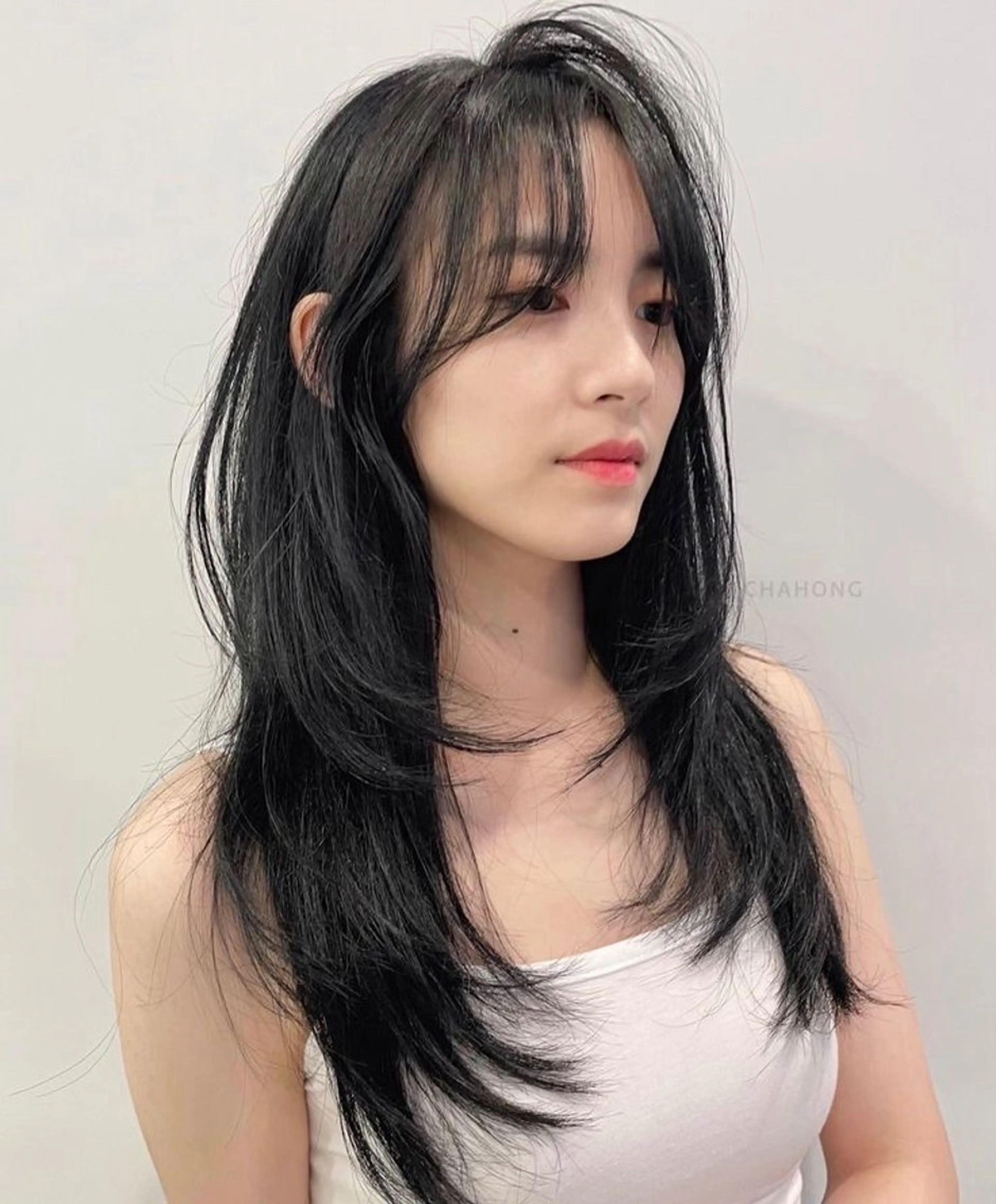 セミロング レイヤーカット 上野 葉月🌙のヘアスタイル