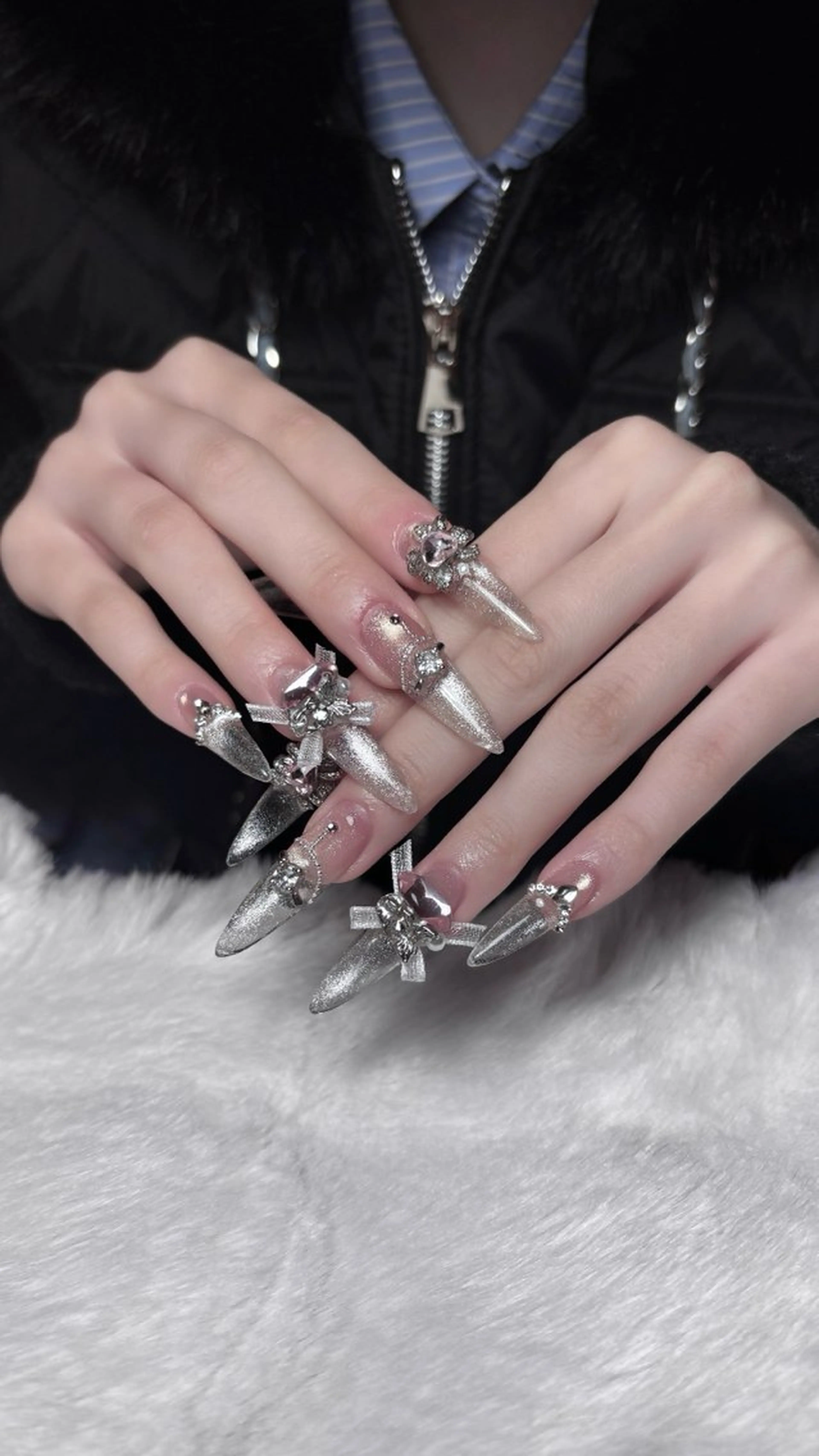 ネイル ハンドネイル 名古屋ワンホンネイル 沙理亜のネイルデザイン