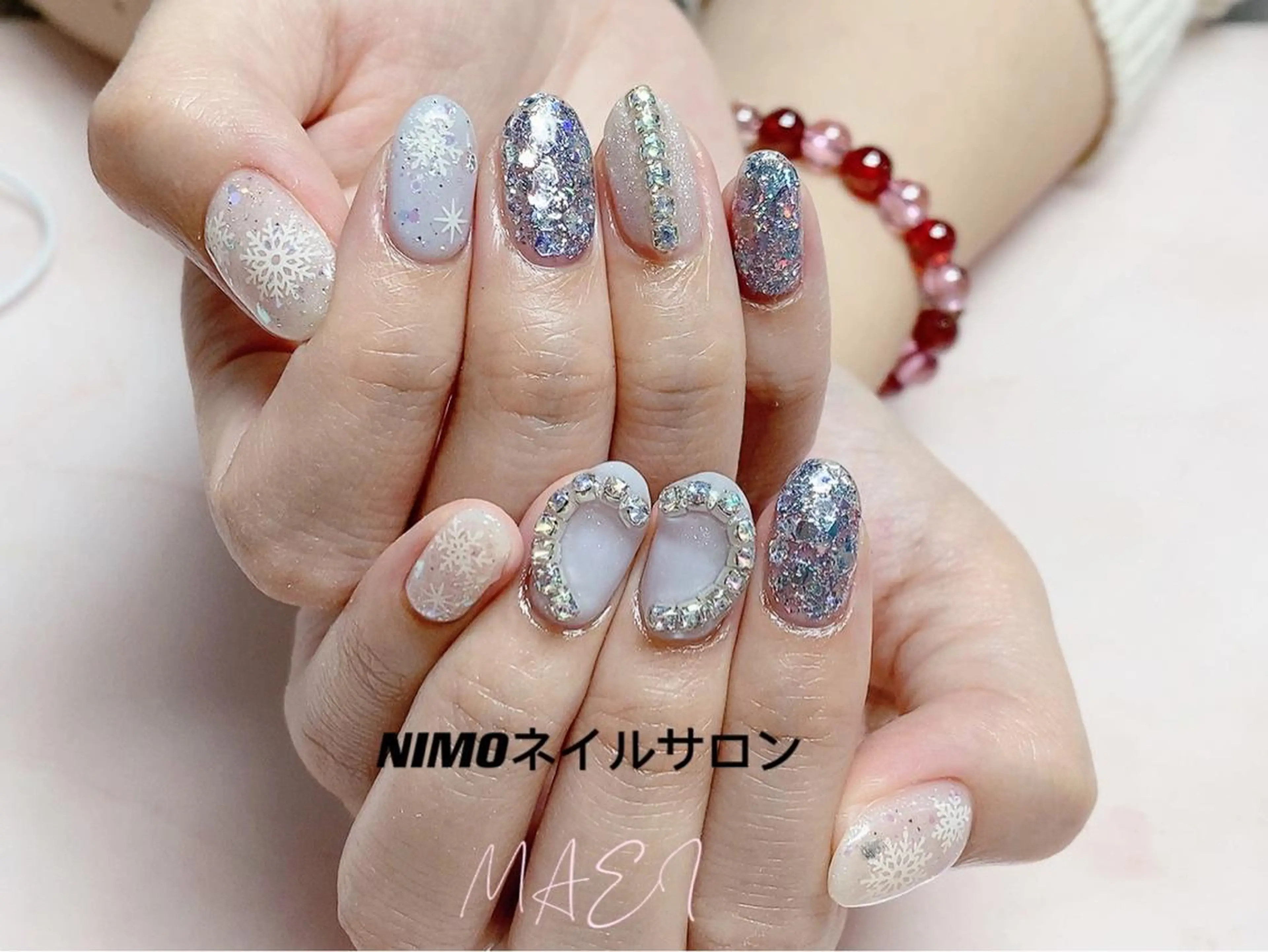 カラー パーマ ネイル マツエク・マツパ ハンドネイル ハンドケア NIMO ネイルサロンのネイルデザイン