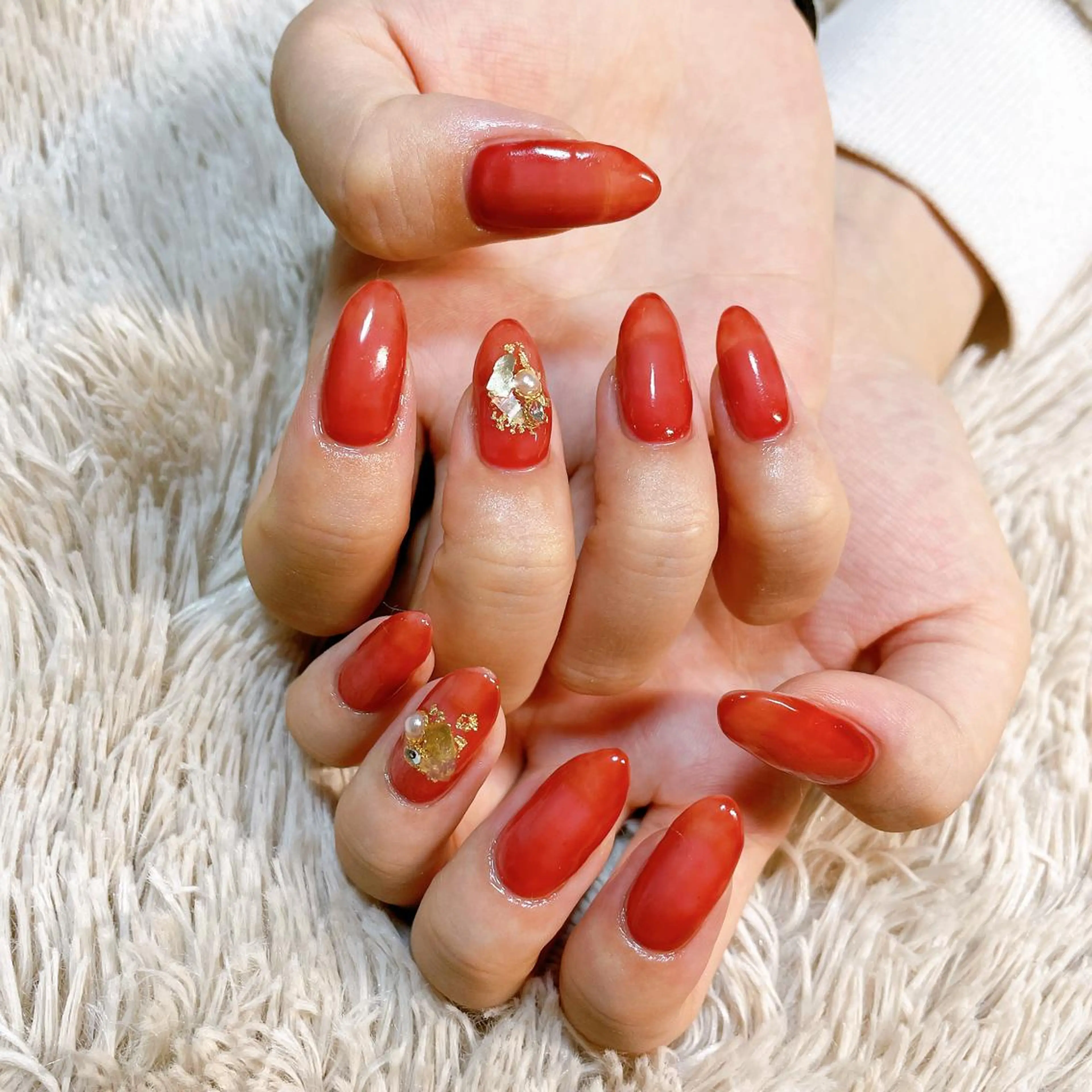 ネイル ハンドネイル nakamoto yuukaのネイルデザイン