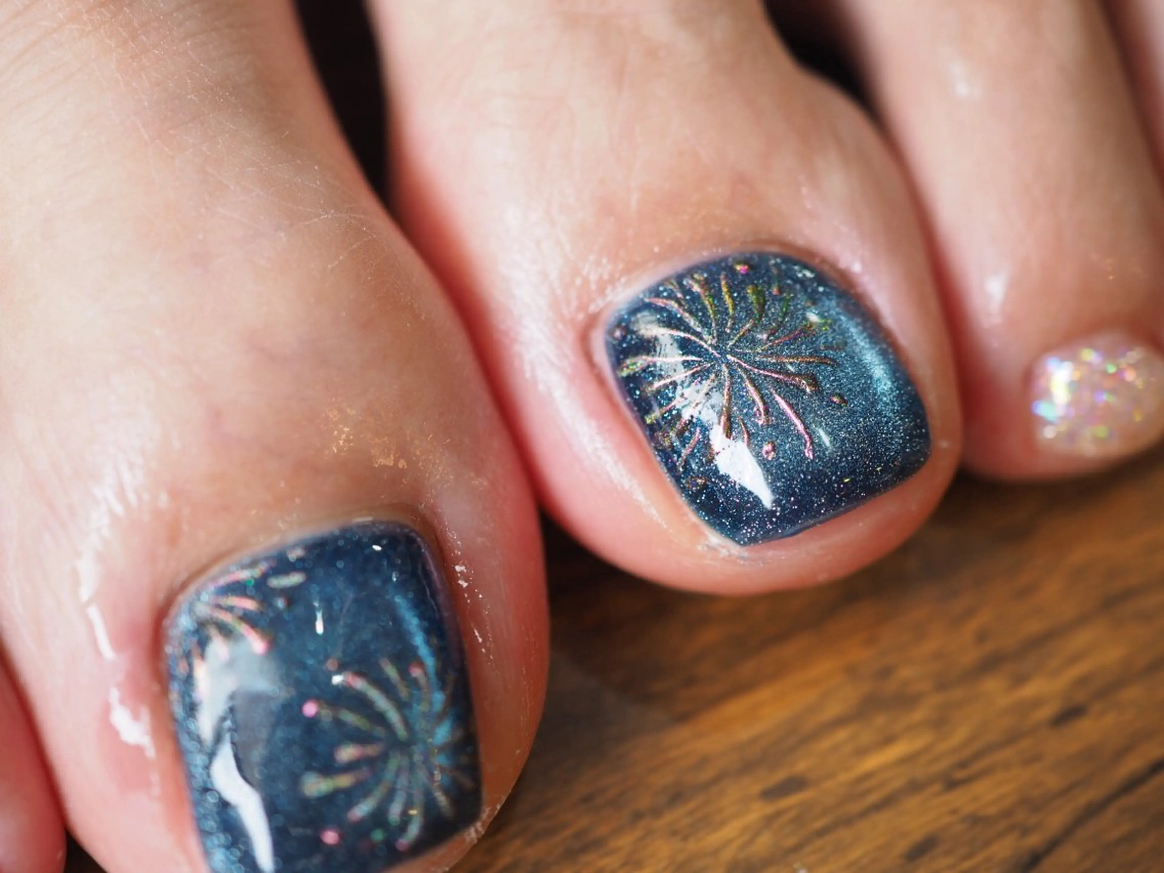 ネイル アートネイル チークネイル フラッシュネイル フットネイル フレンチネイル フットネイル glaNje shioriのネイルデザイン