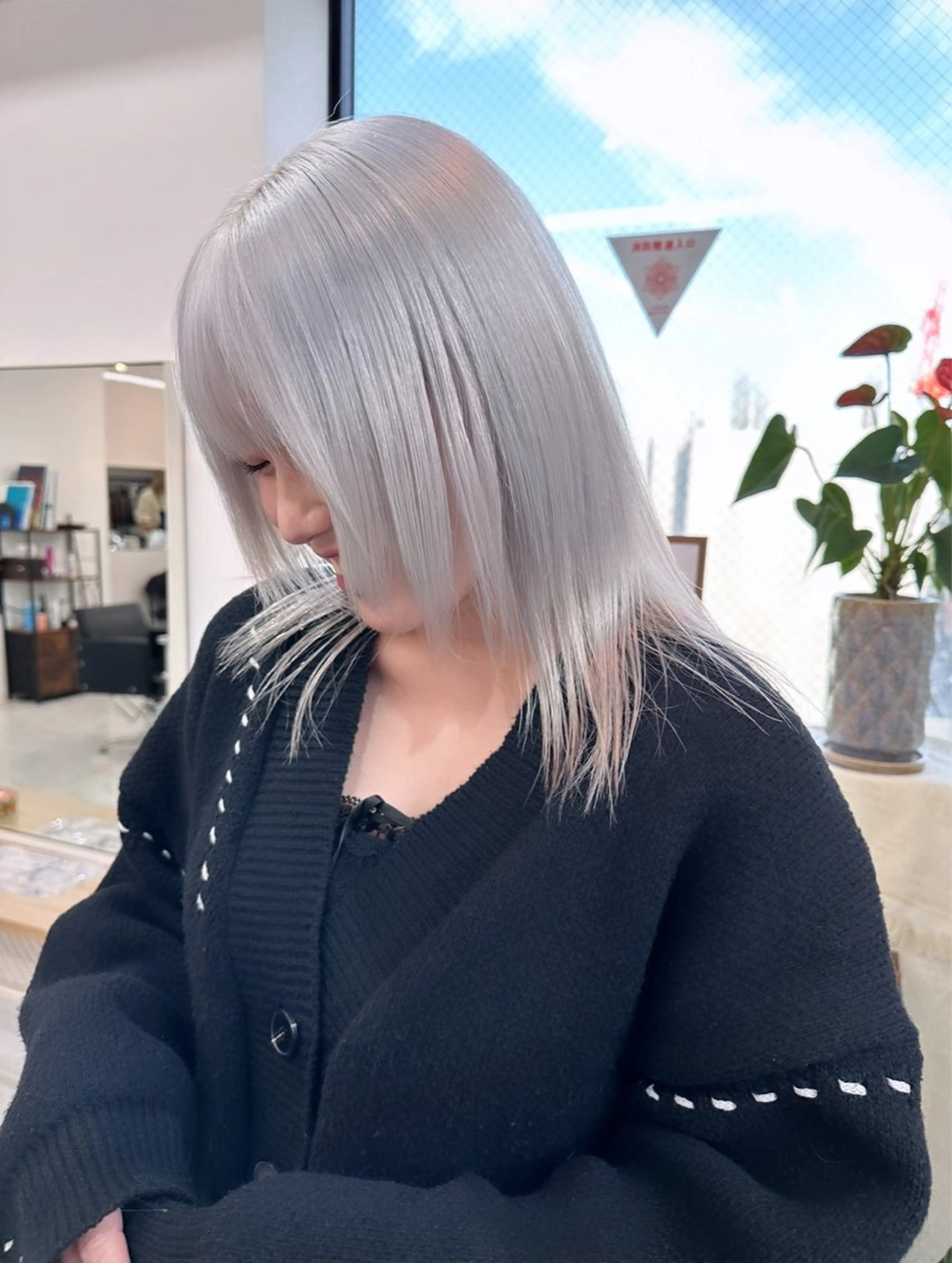 セミロング カラー ヘアアレンジ ブリーチ/ヘアケア 🪞TAKUMA🪞のヘアスタイル