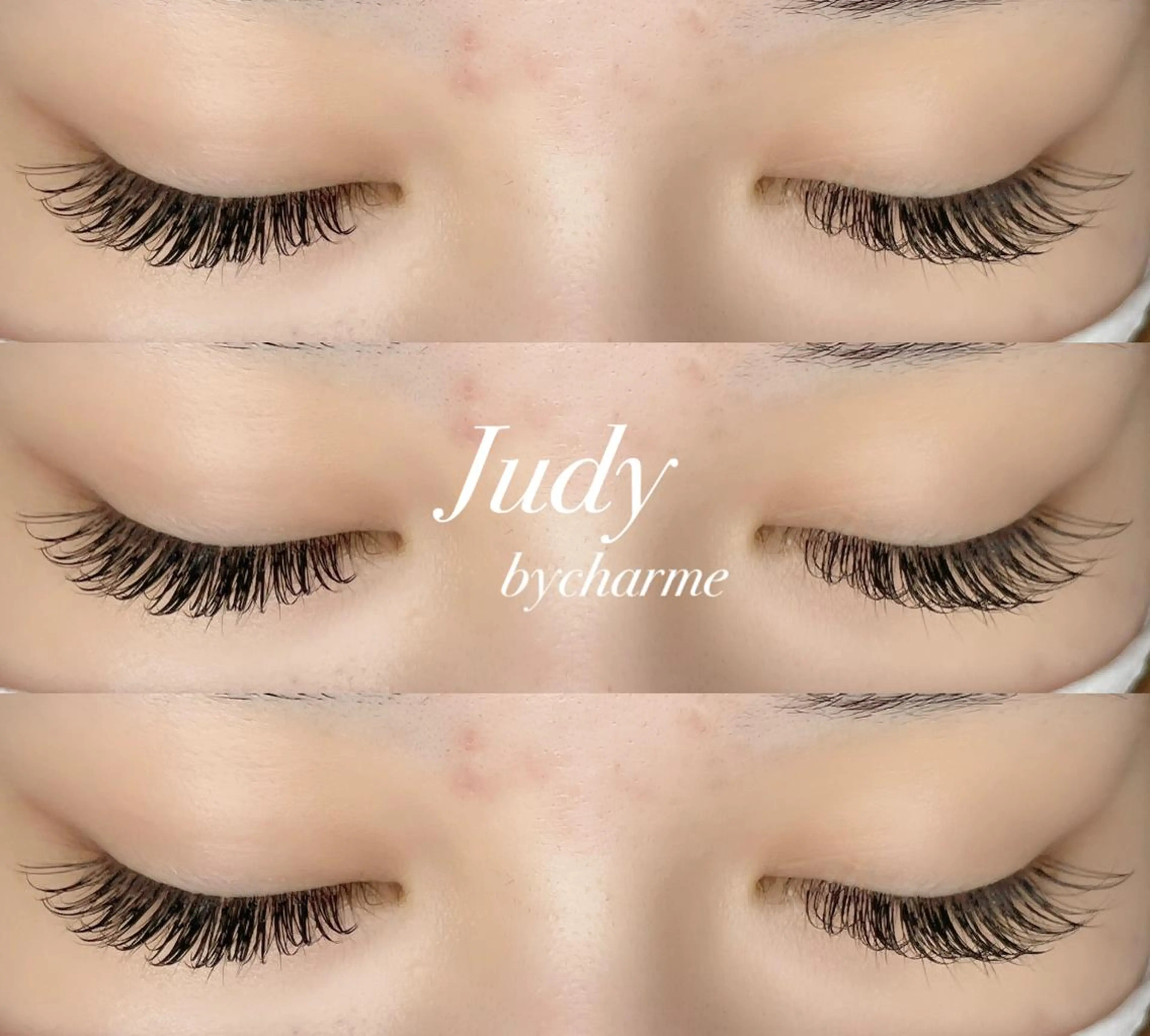 マツエク・マツパ 付け放題 フラットラッシュ パリジェンヌラッシュリフト セーブル マツエク Judy by charmeのマツエク・マツパデザイン