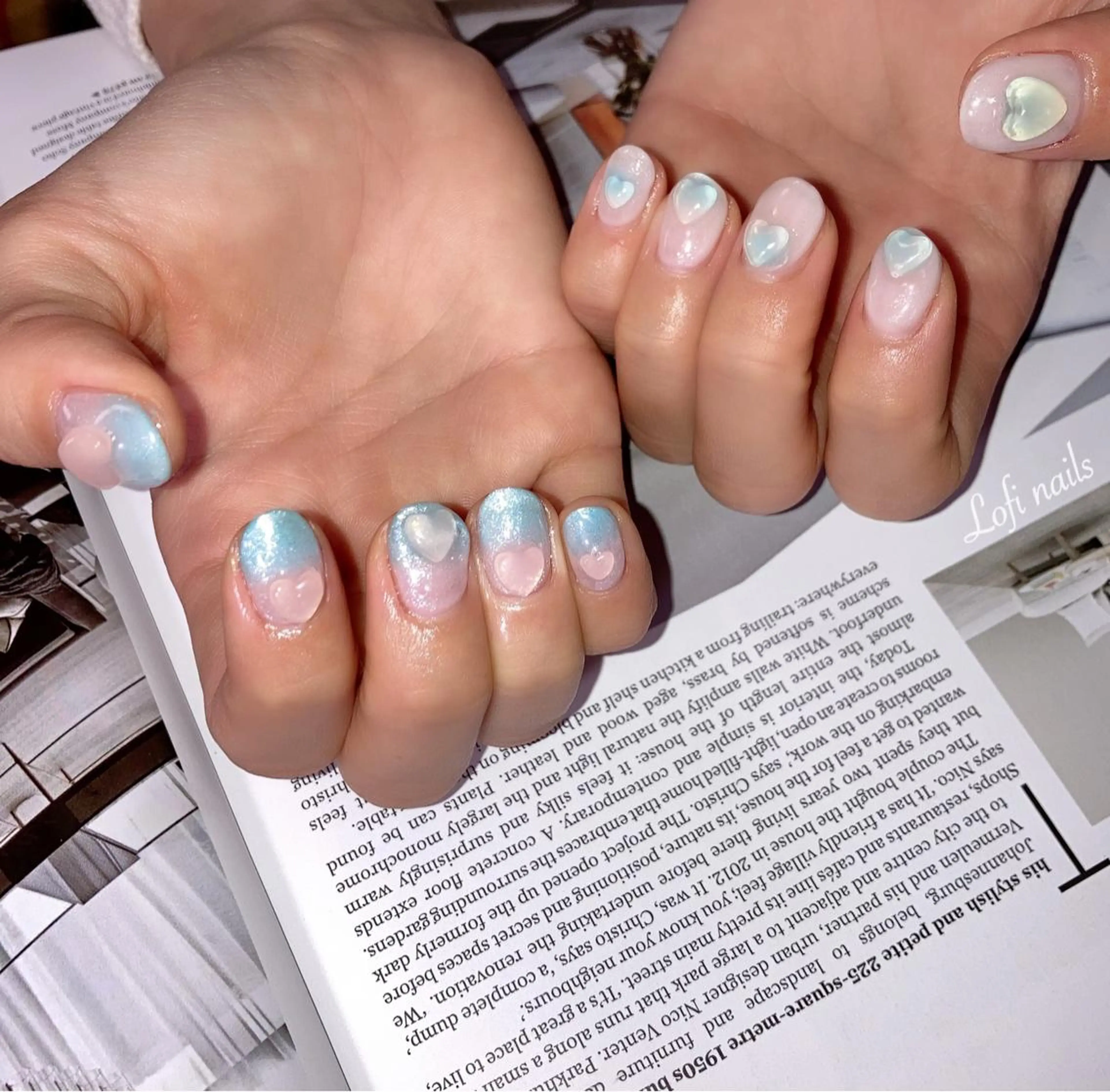 ショート ネイル Lofi nails ゆきこのネイルデザイン