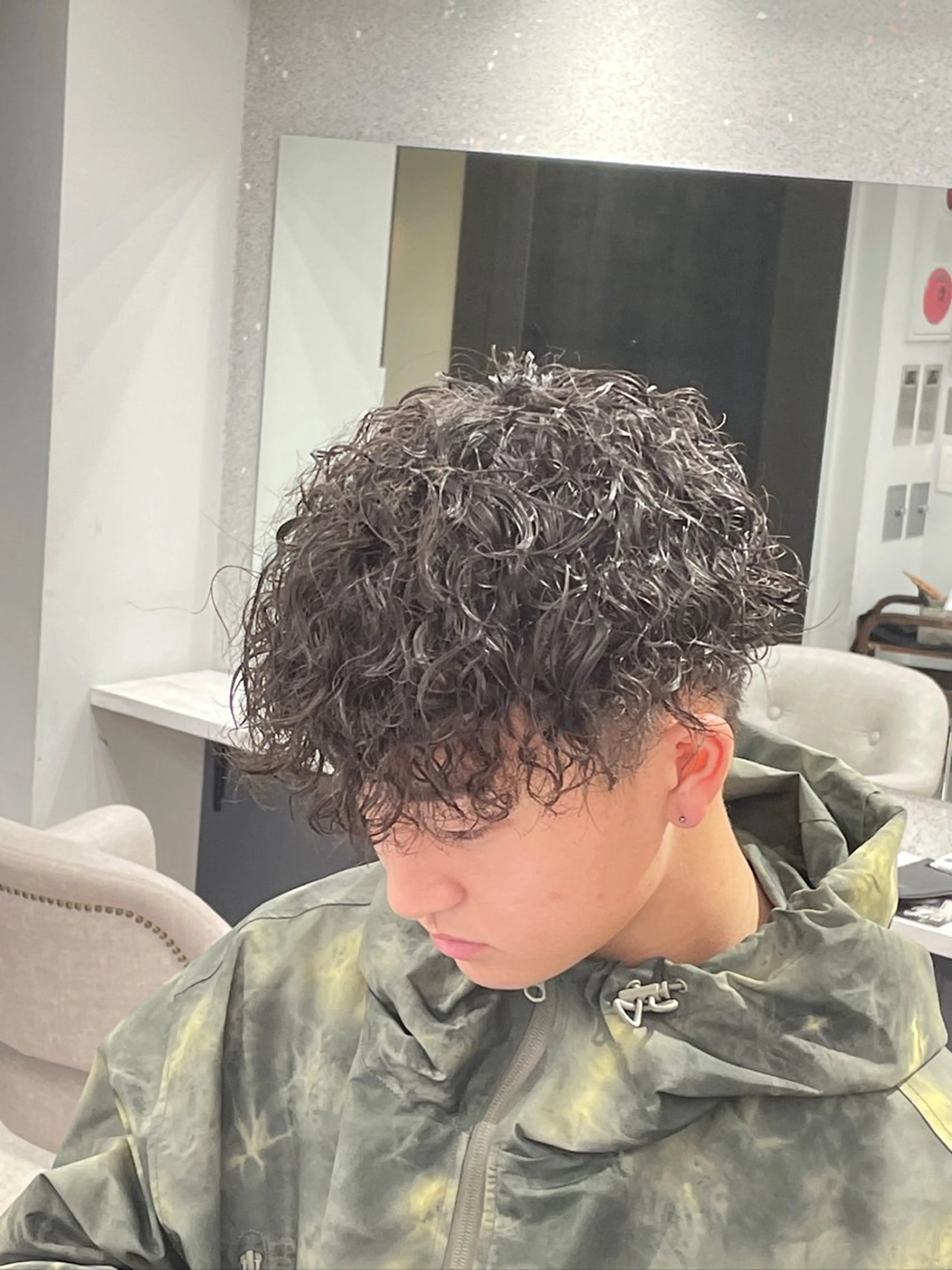 パーマ メンズ メンズスタイリスト✨ 助川龍哉のヘアスタイル