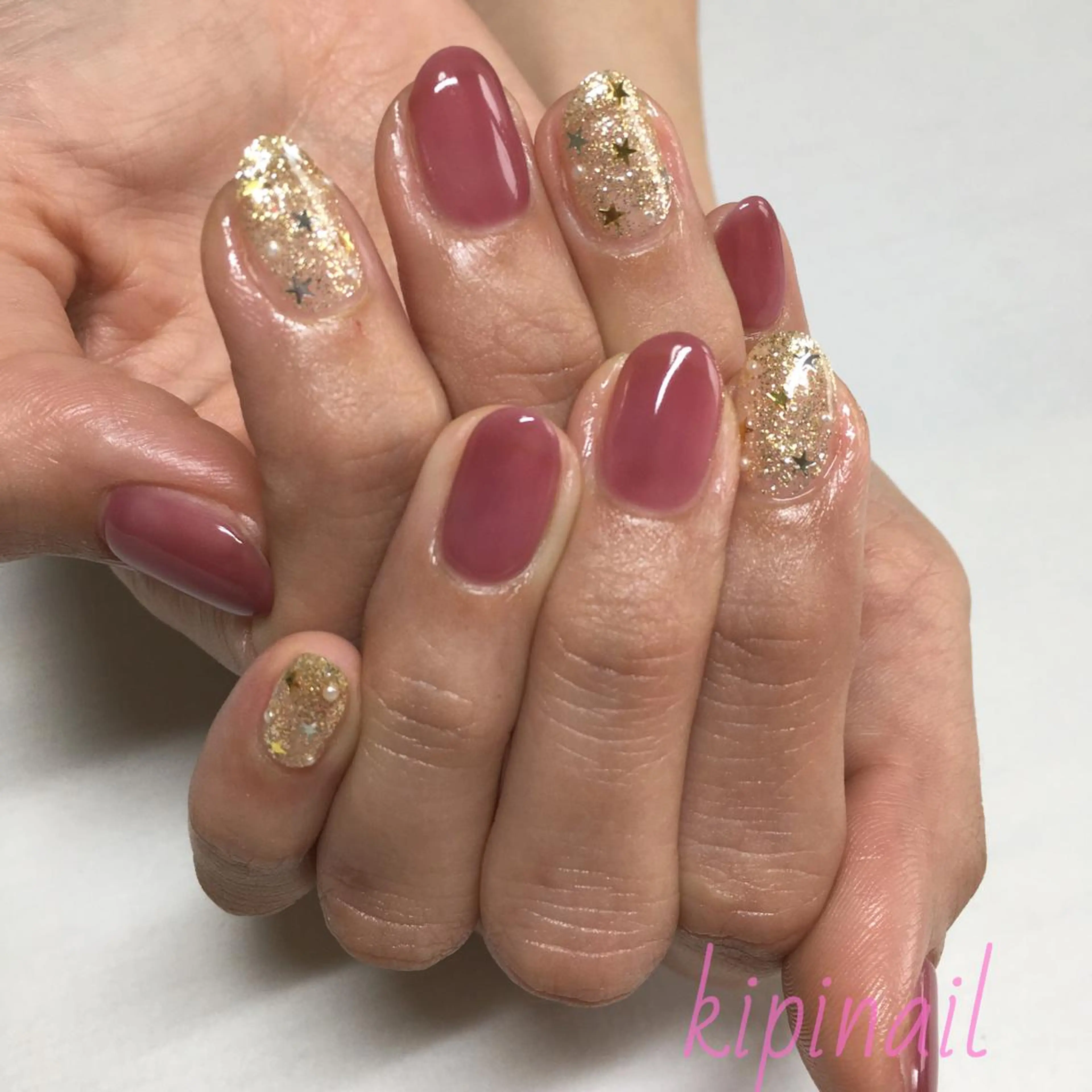 ネイル ハンドネイル kipinail 川﨑えりかのネイルデザイン