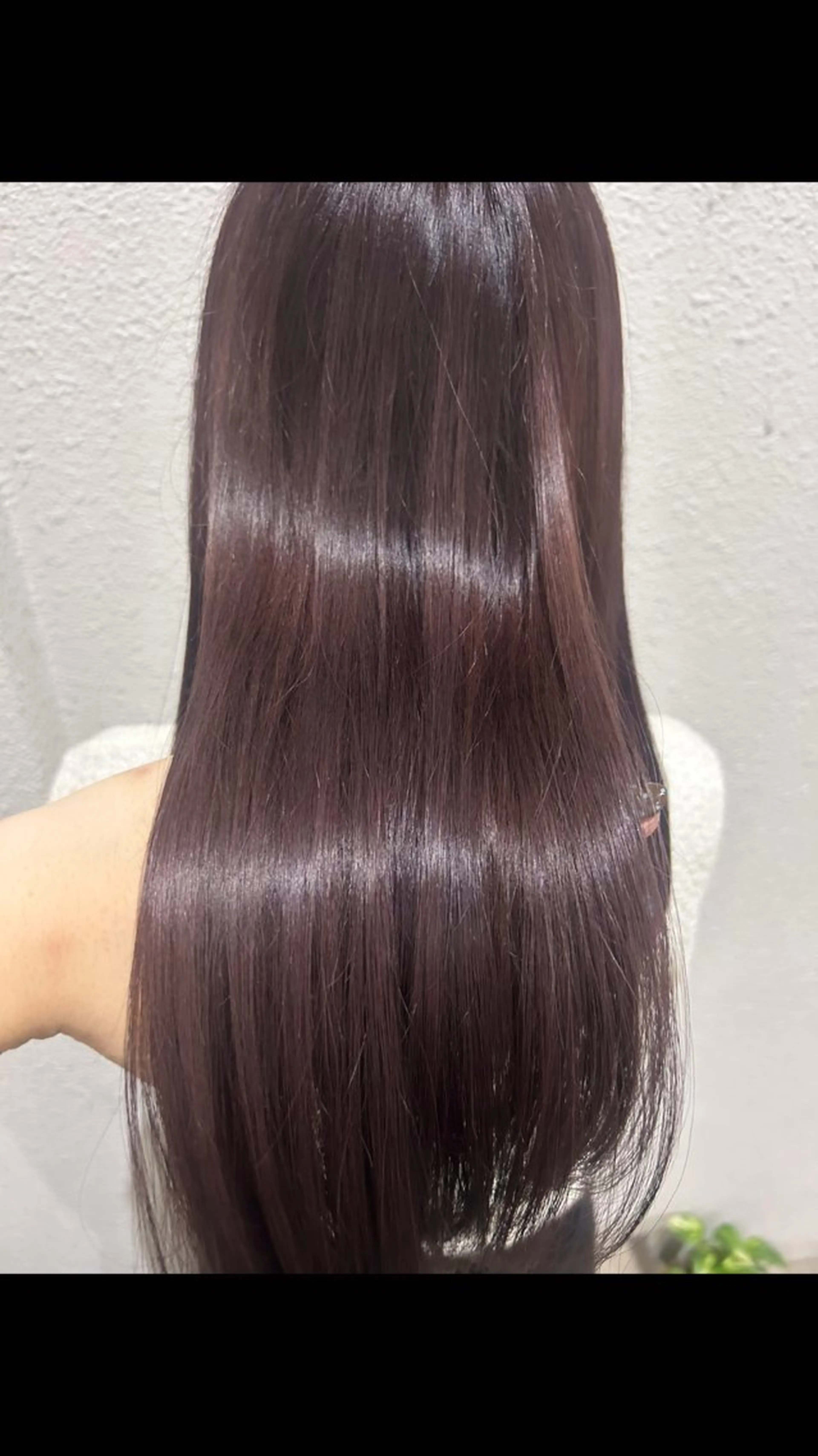 ロング カラー 竹村 茉優のヘアスタイル