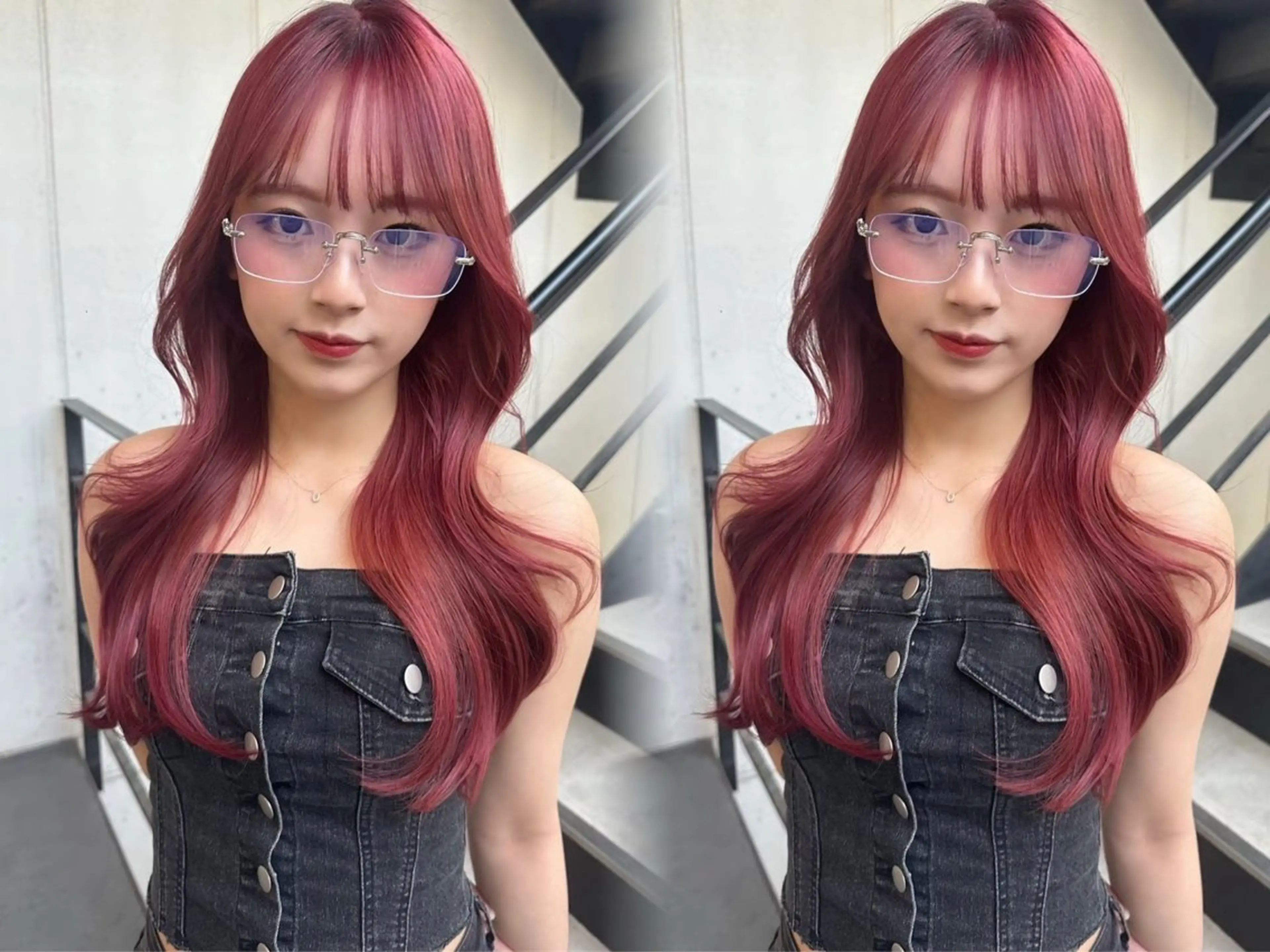 セミロング ヘアカラー 卒業カラー/初カラー 🌟本郷壮一郎のヘアスタイル