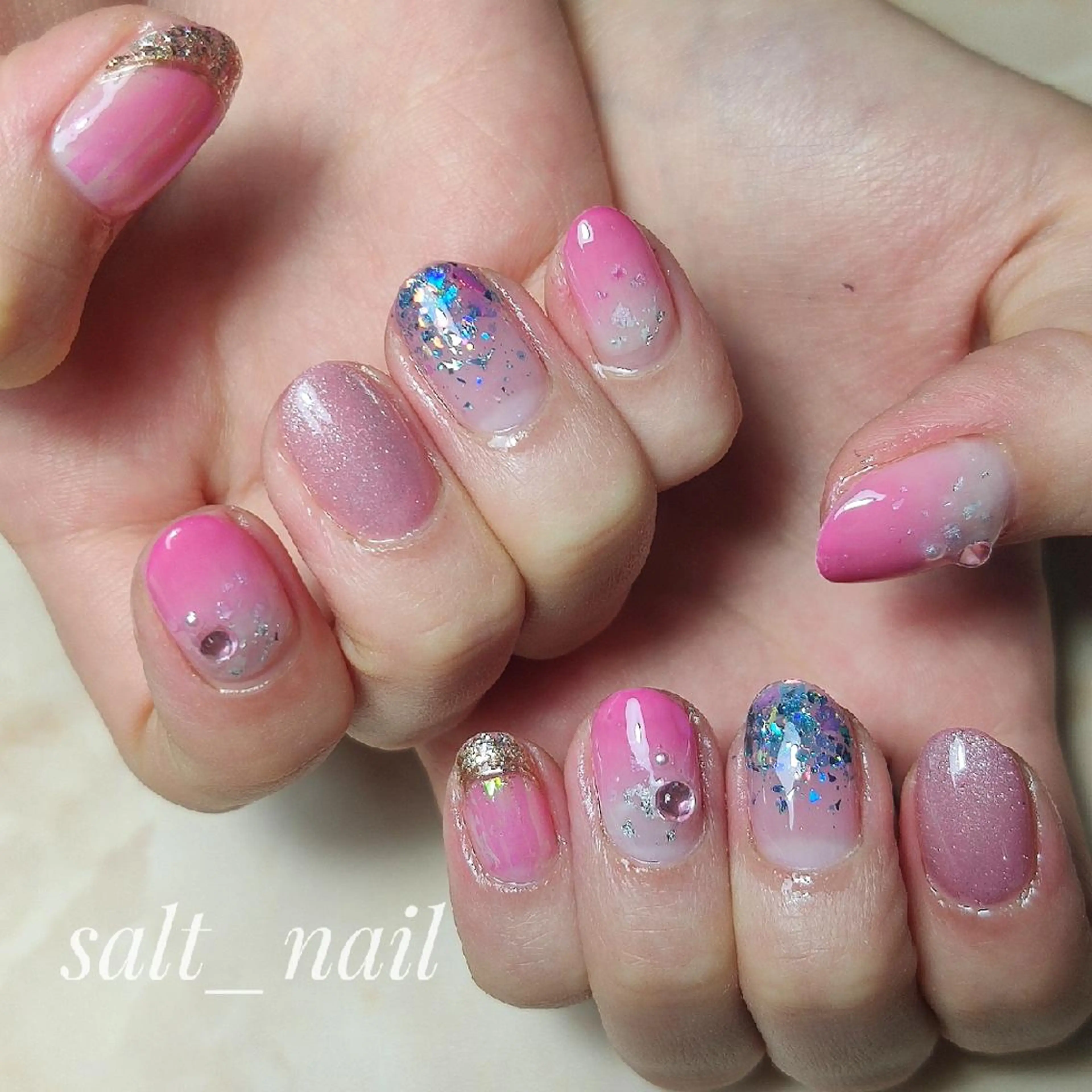 ネイル アートネイル 個人サロン saltnailのネイルデザイン