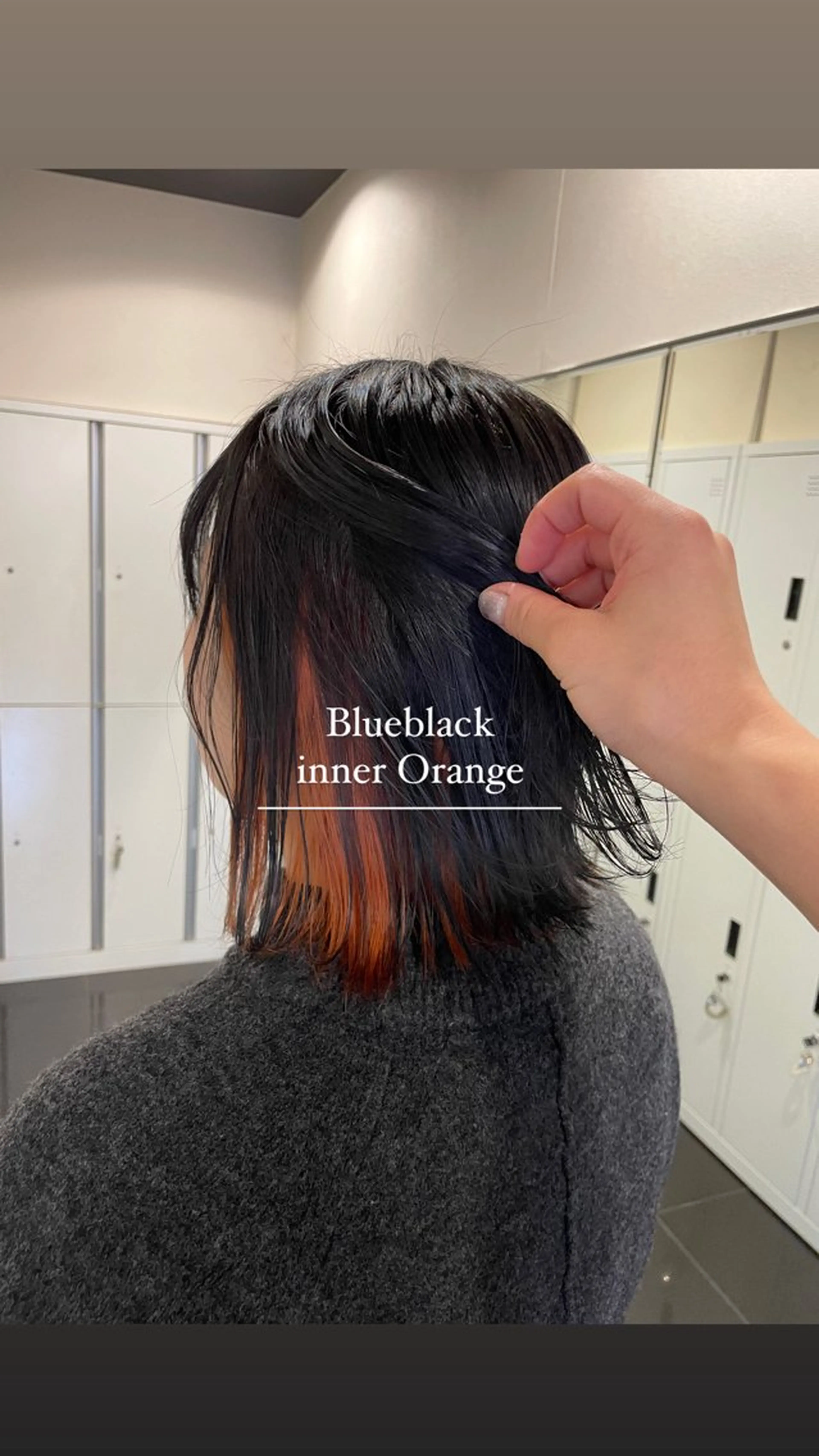 ミディアム カラー ヘアカラー ボブ/透明感 カラー /風花のヘアスタイル