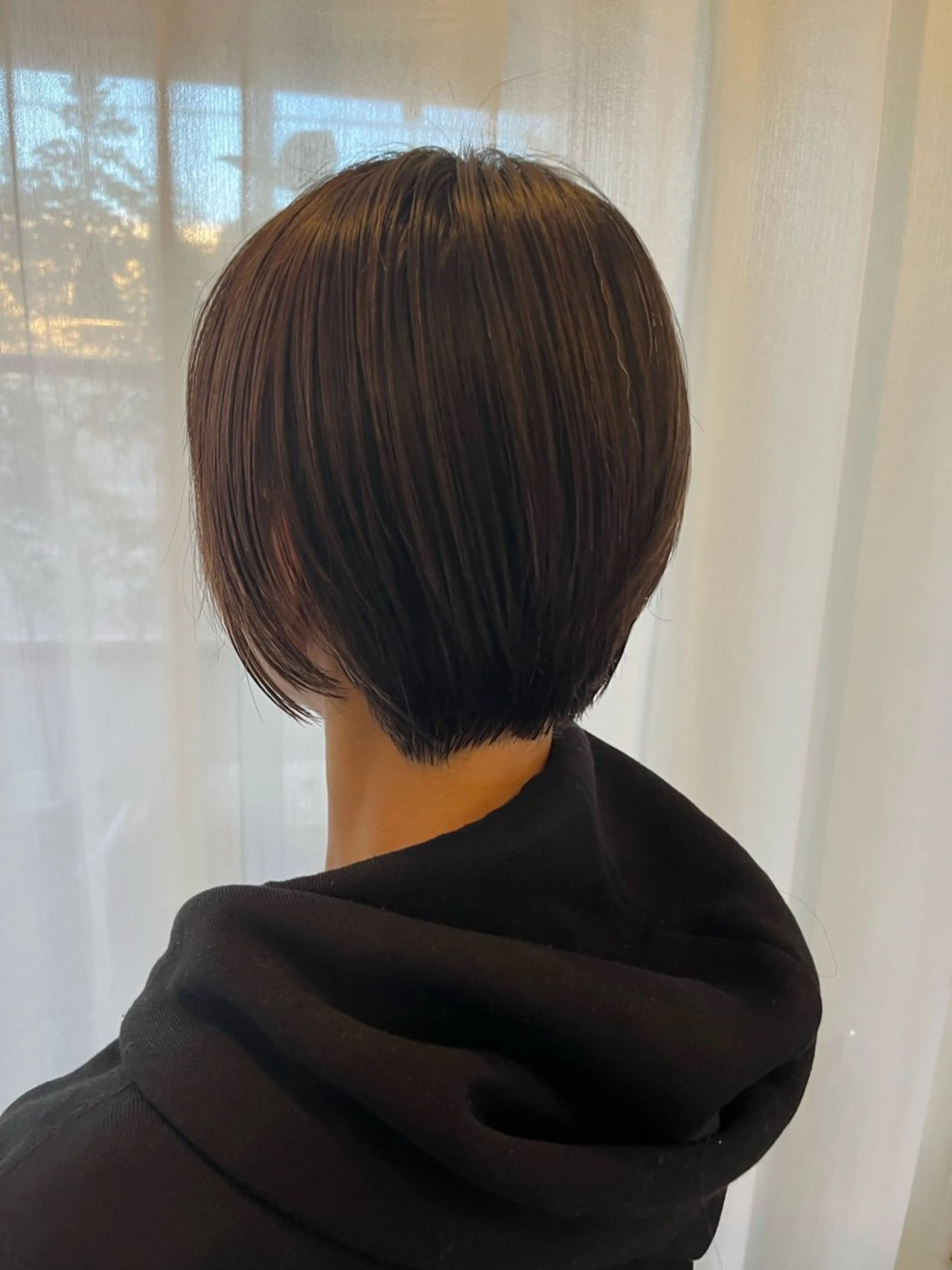 ショート フナビキ ユウキのヘアスタイル