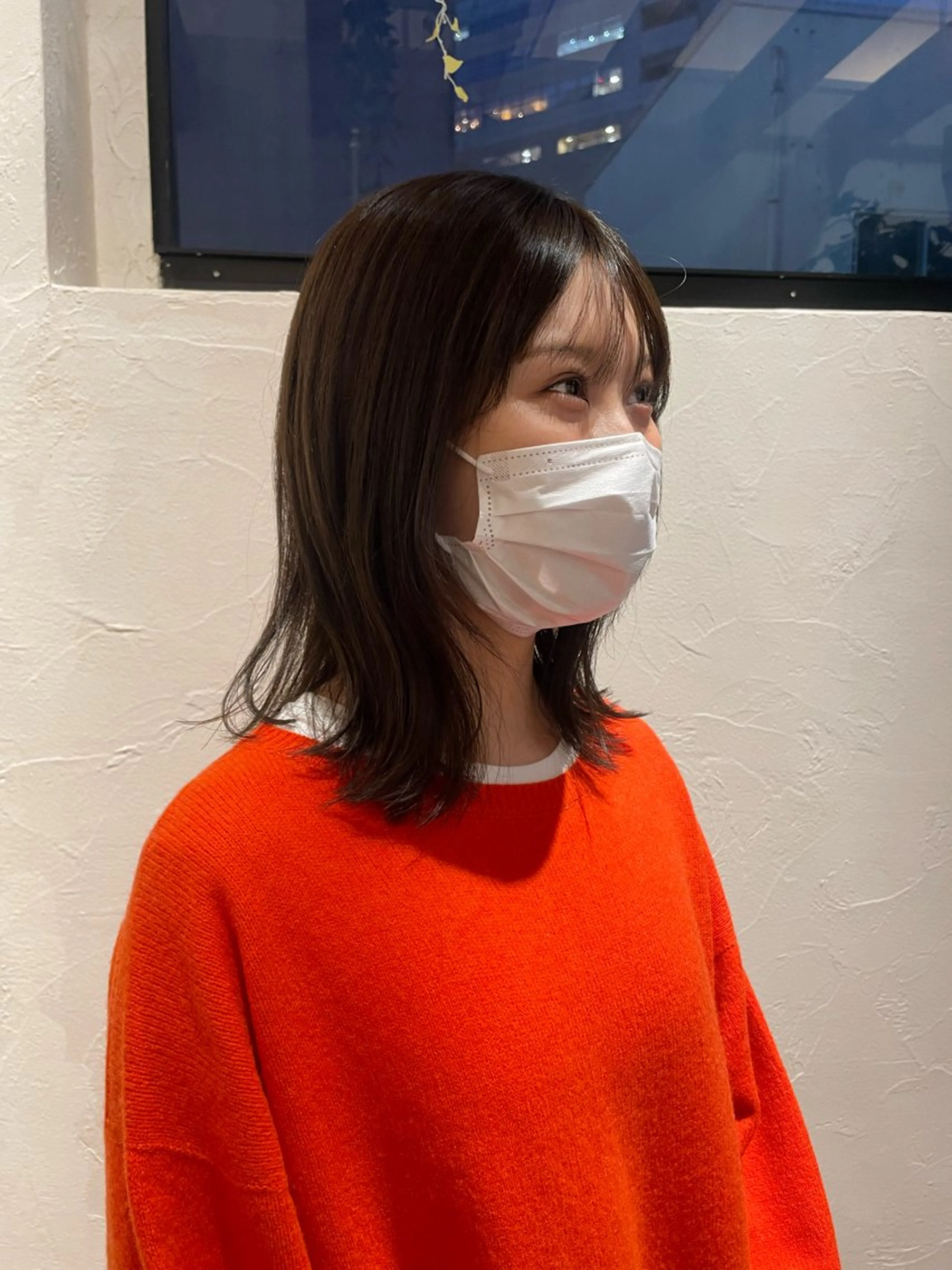 ミディアム 土屋 美賀のヘアスタイル