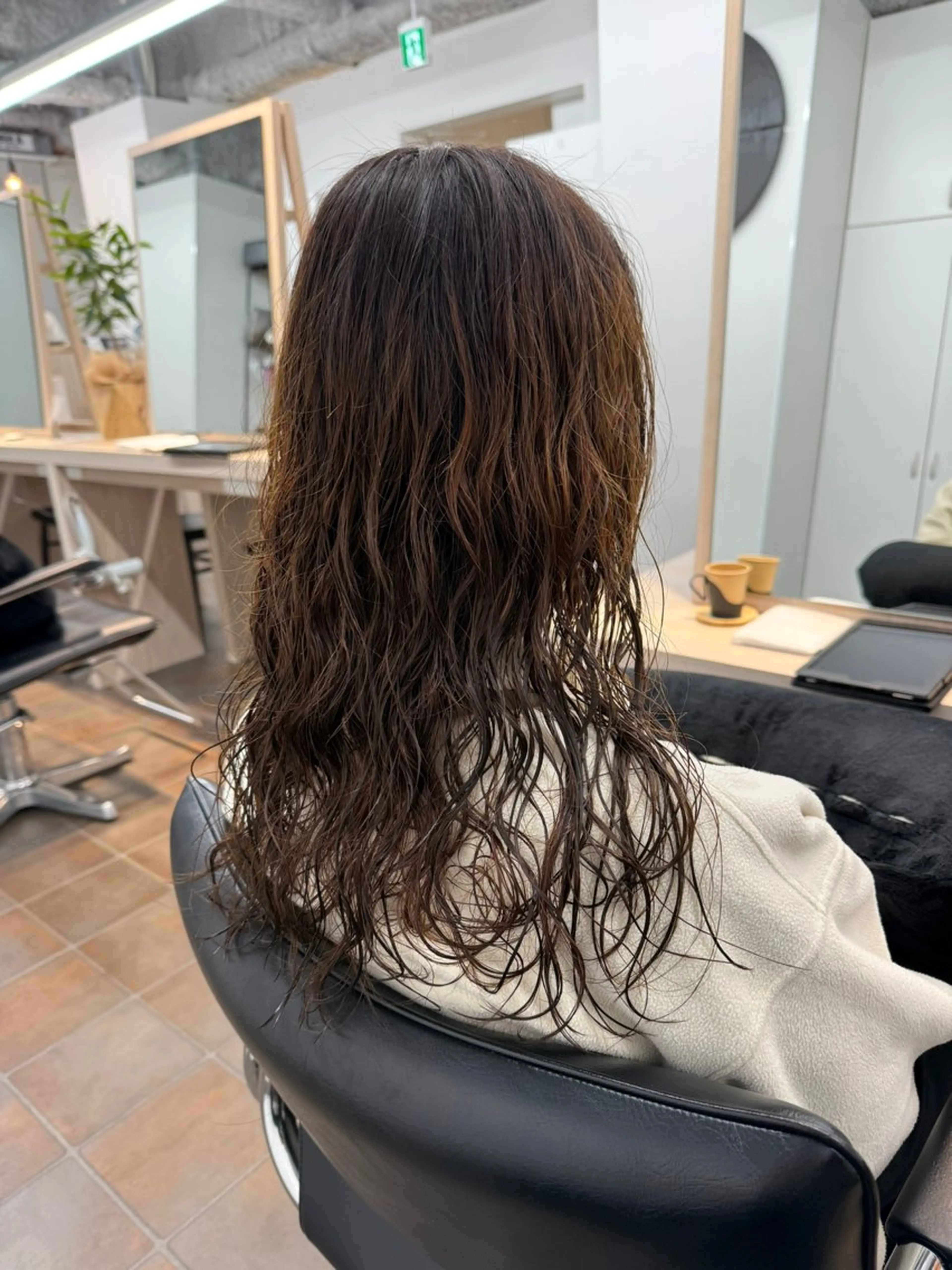 ロング パーマ カット パーマ トリートメント miwa/ボブパーマ /モードボブのヘアスタイル