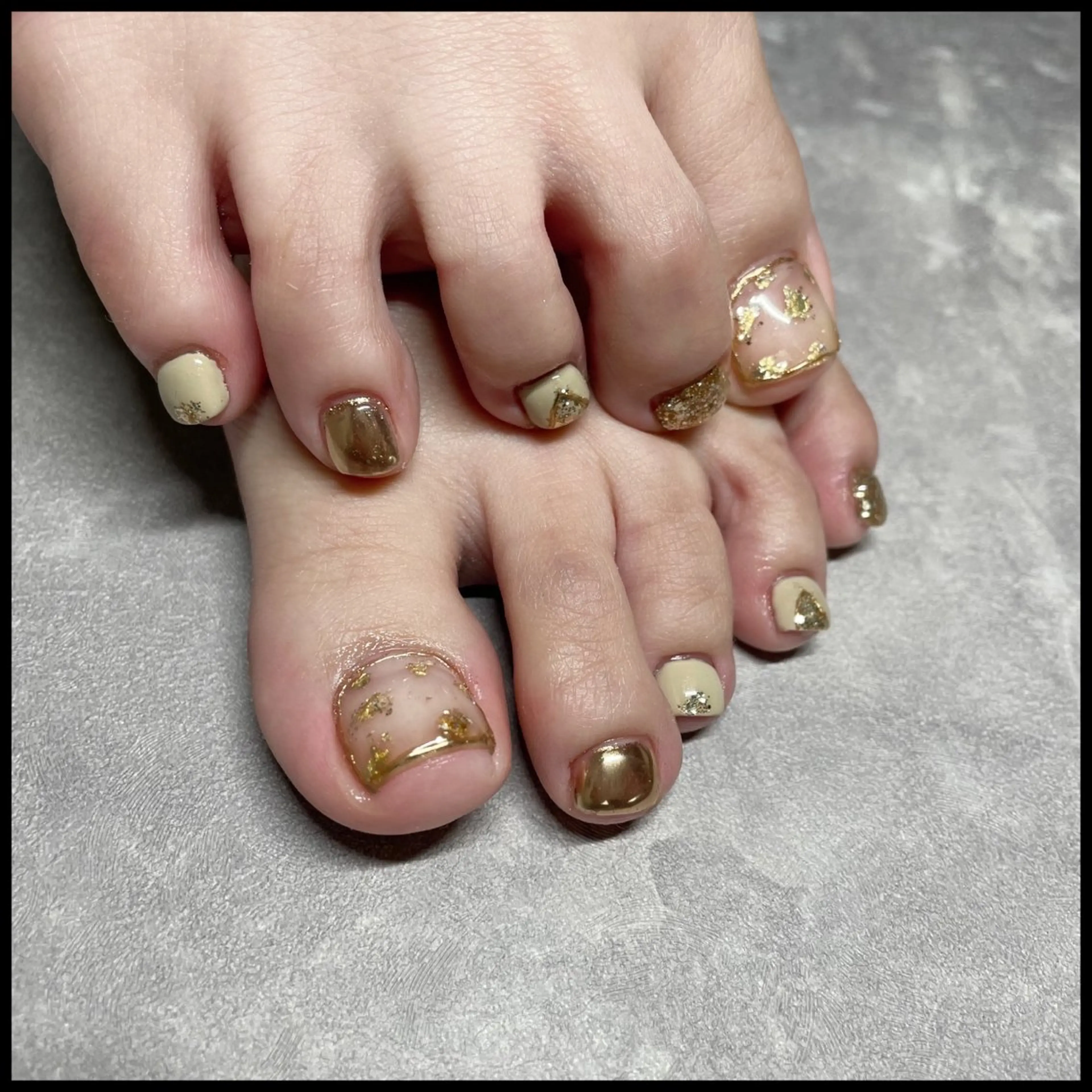 ネイル フットネイル NailSalon Mooiのネイルデザイン