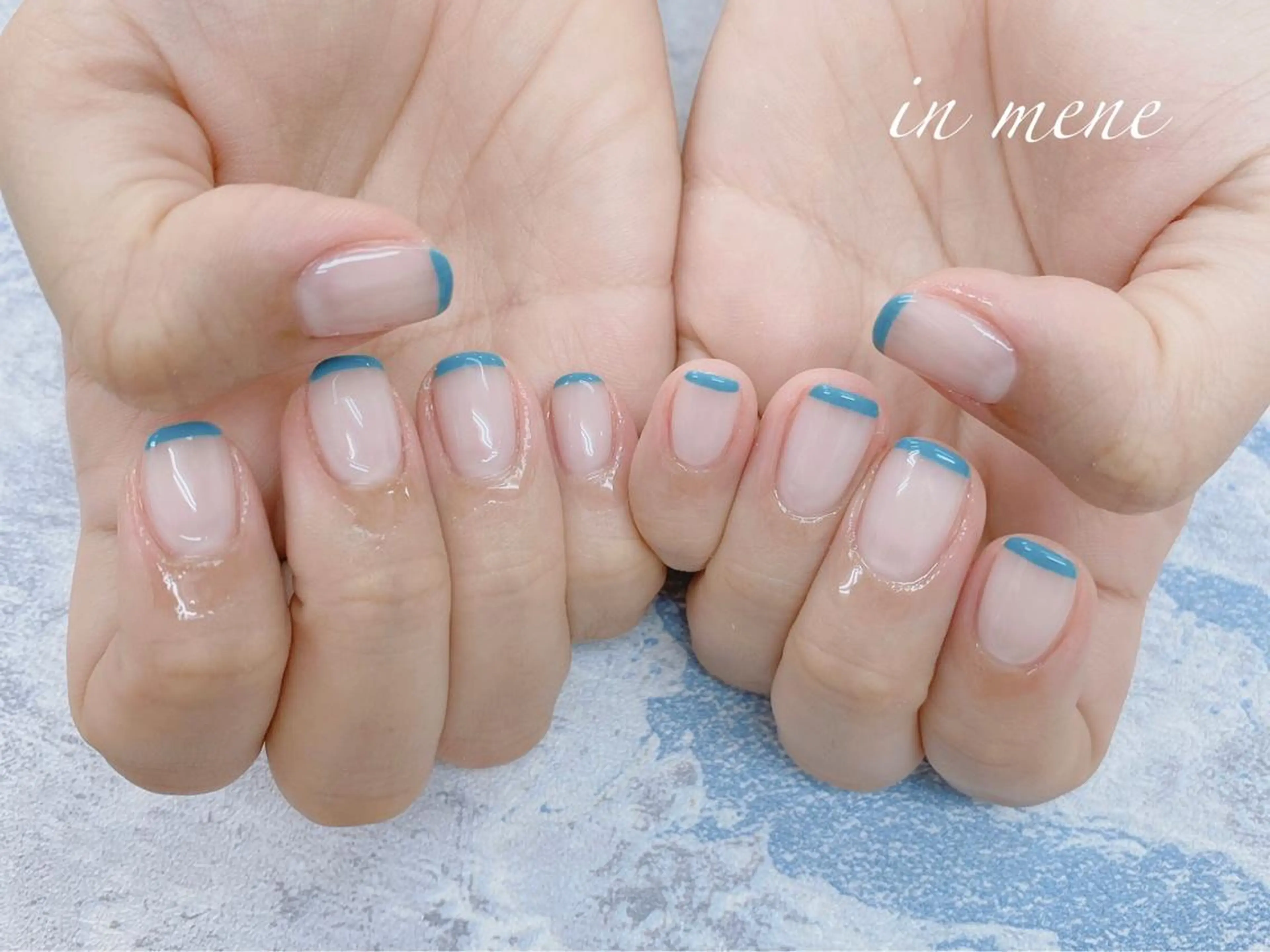 ネイル フレンチネイル IN MENE所属・IN MENEのネイルデザイン