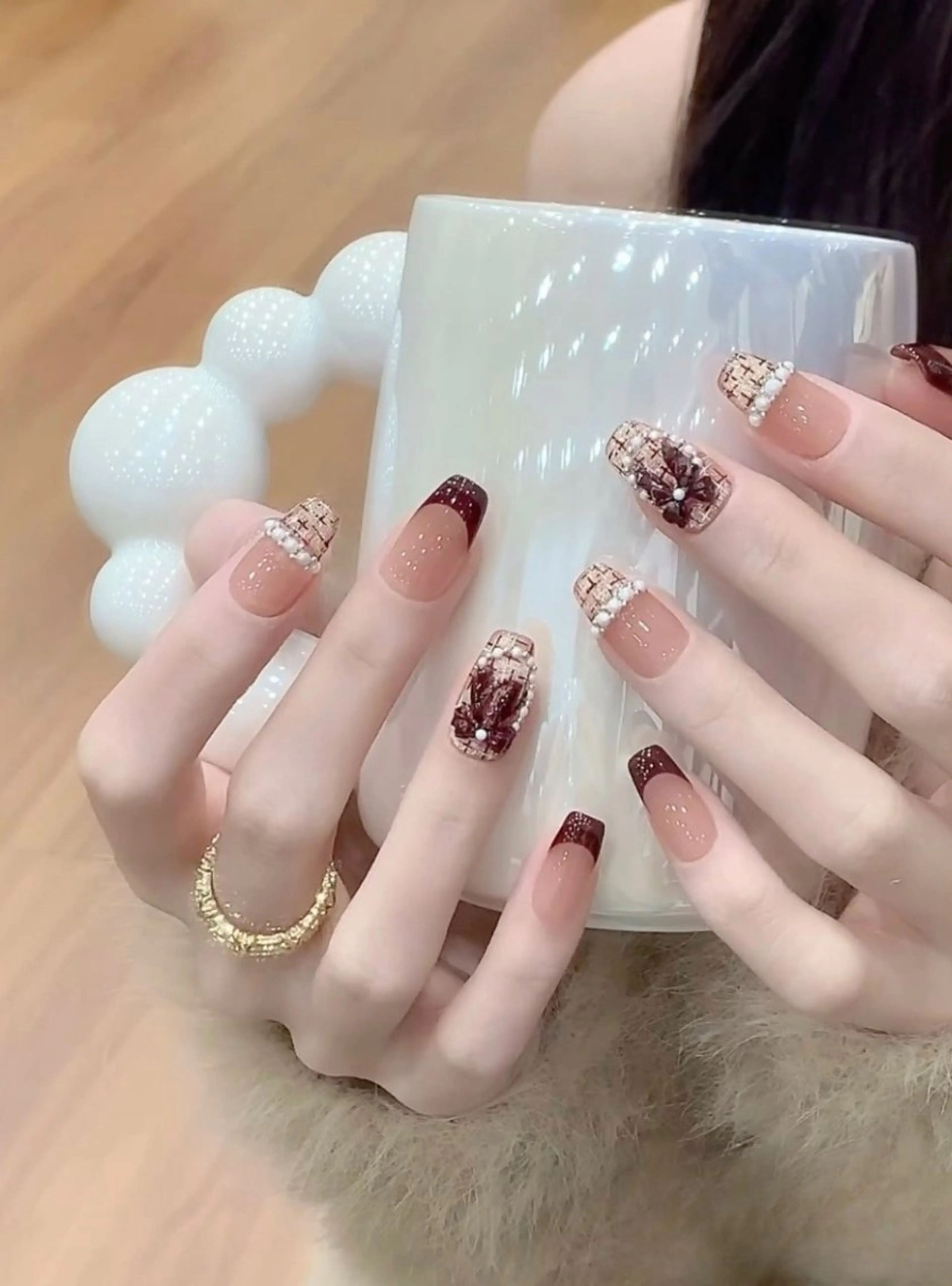 ネイル AND Nail 長さだし専門店のネイルデザイン