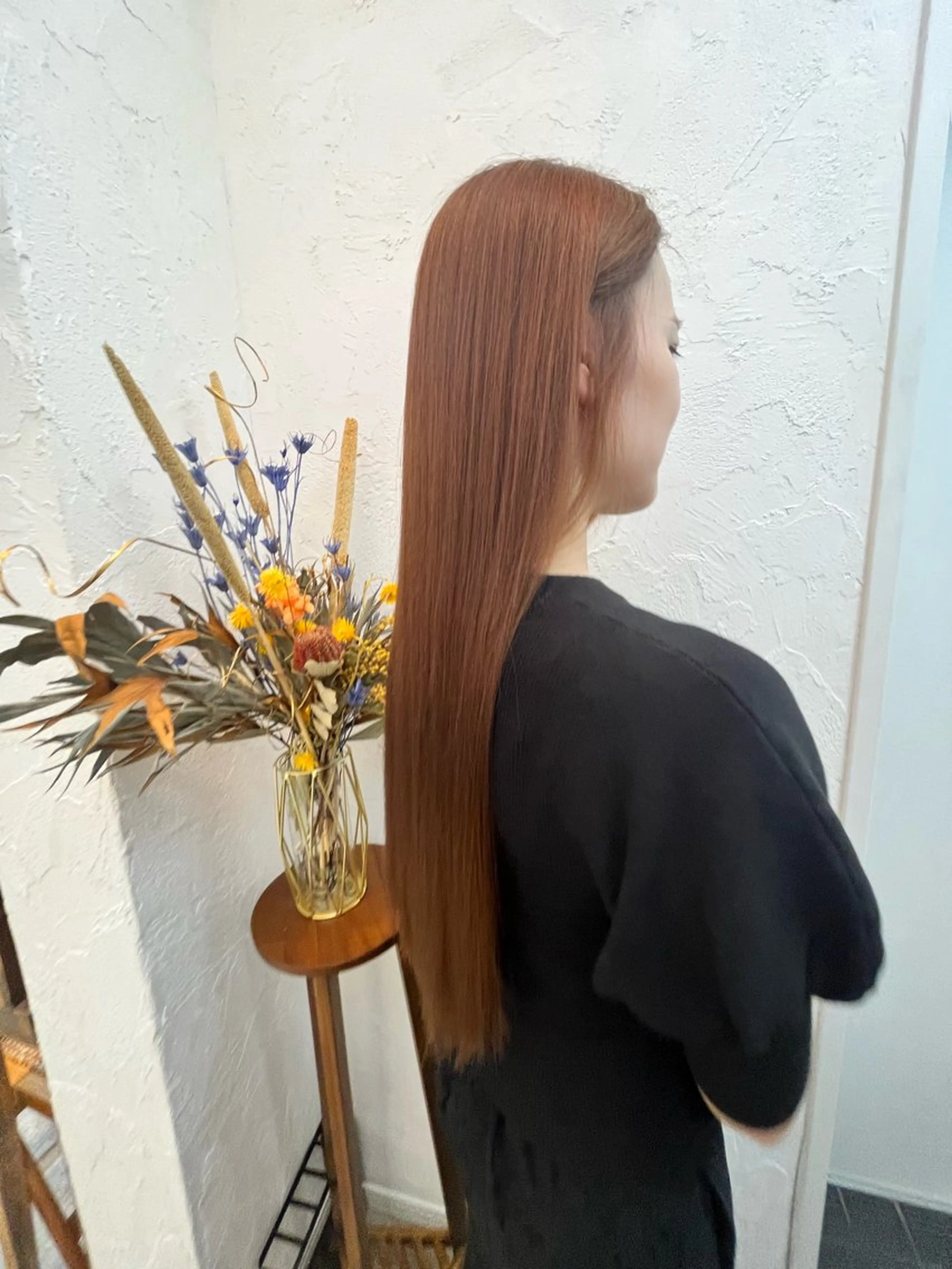 ロング カラー 新宿/髪質改善 艶カラー👶Renaのヘアスタイル