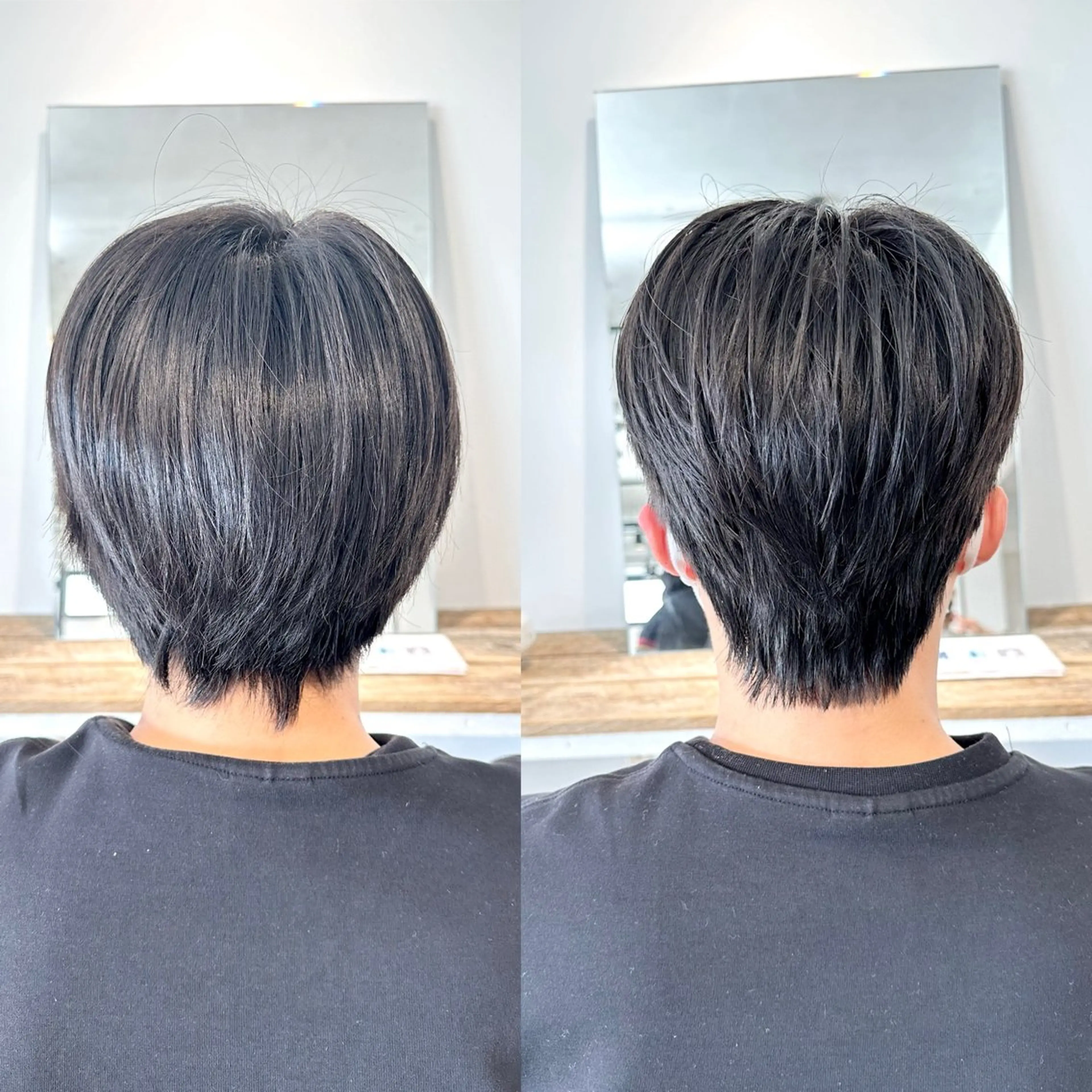 メンズ センターパート ダウンパーマ メンズ韓国風 メンズパーマ カット パーマ トリートメント 骨格補正施術/メンズ 専門美容師/YUYAのヘアスタイル