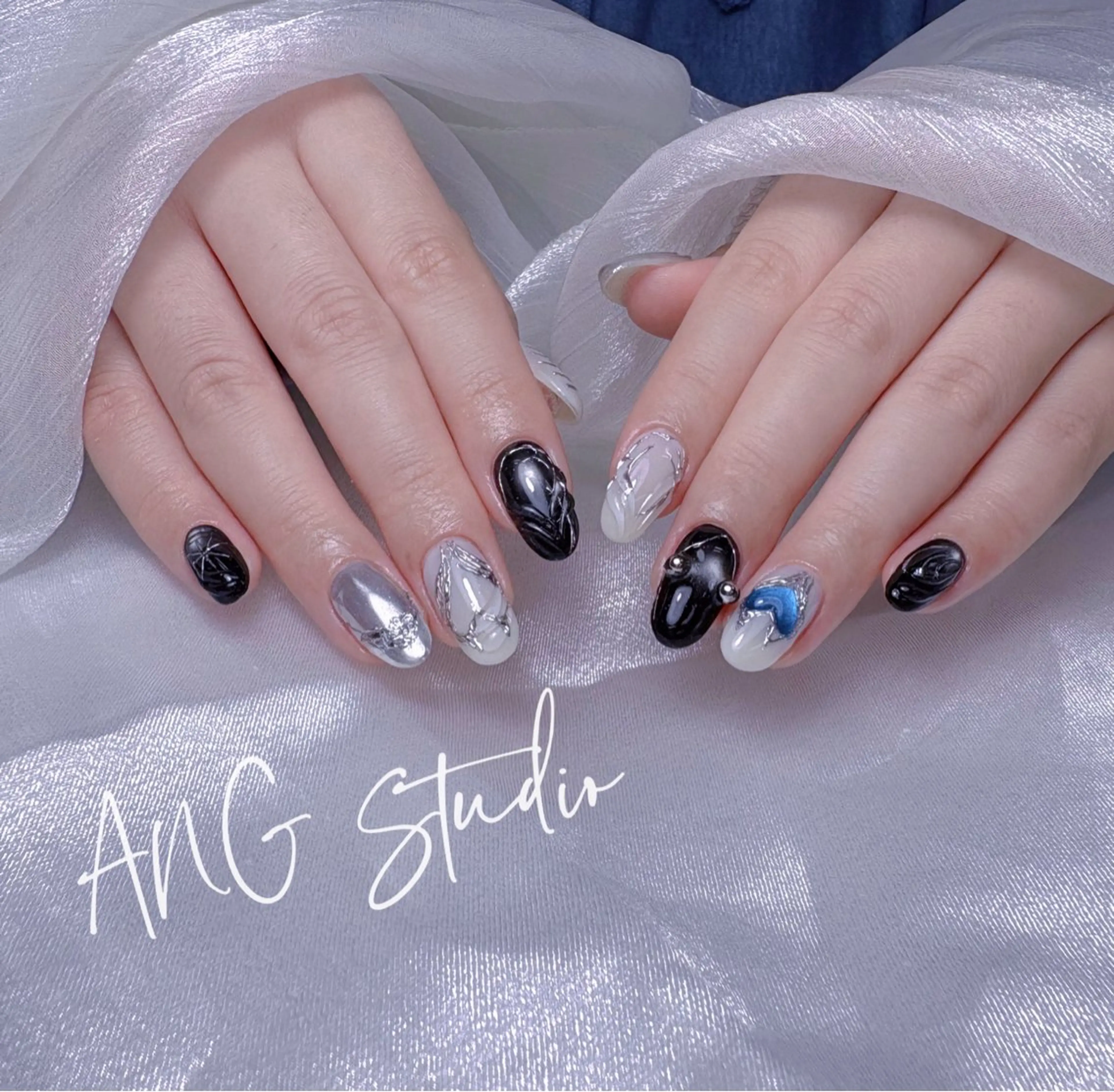 ネイル ハンドネイル ハンドケア ANG Studioのネイルデザイン