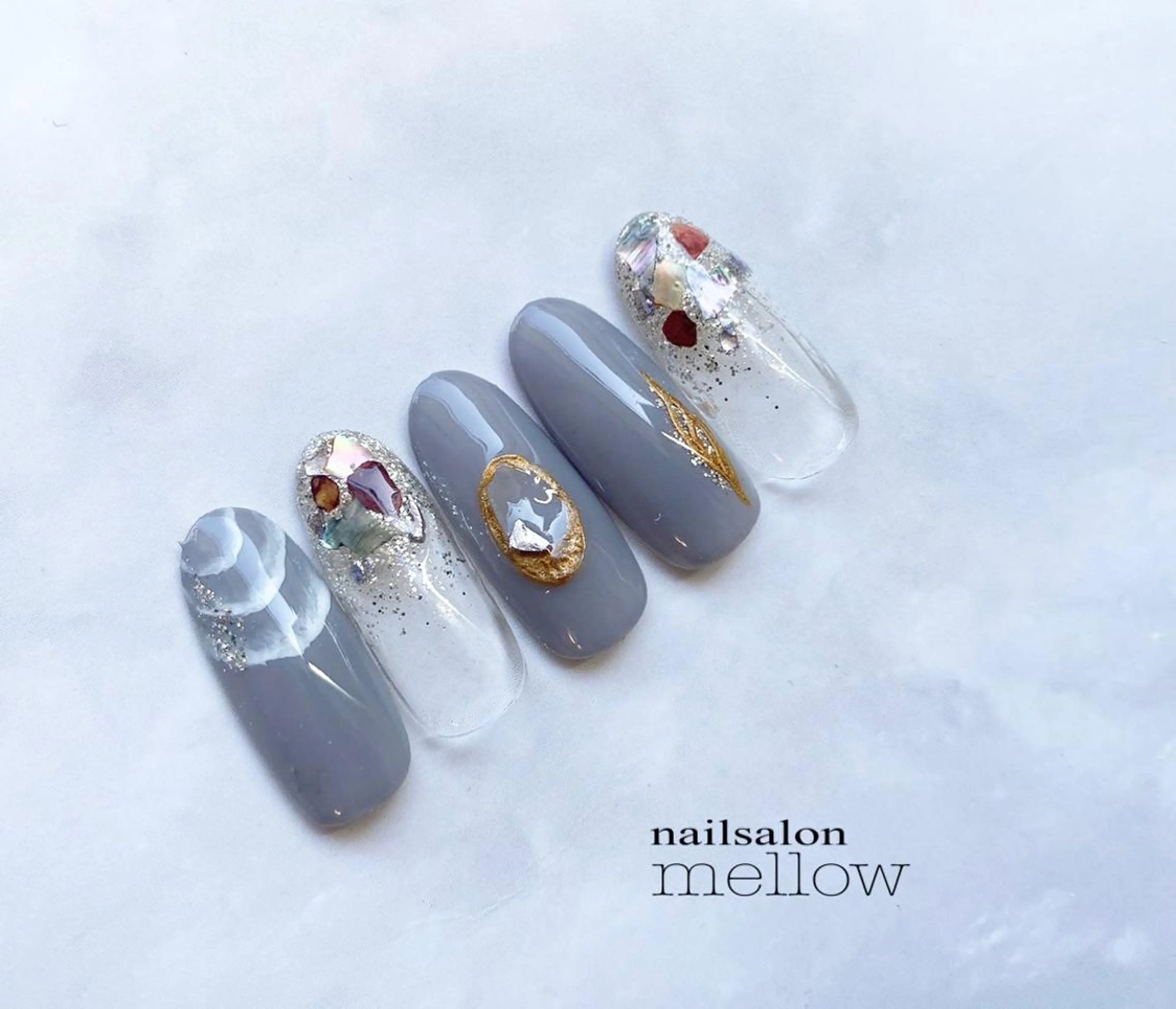 ネイル ニュアンスネイル 大山 浩美のネイルデザイン