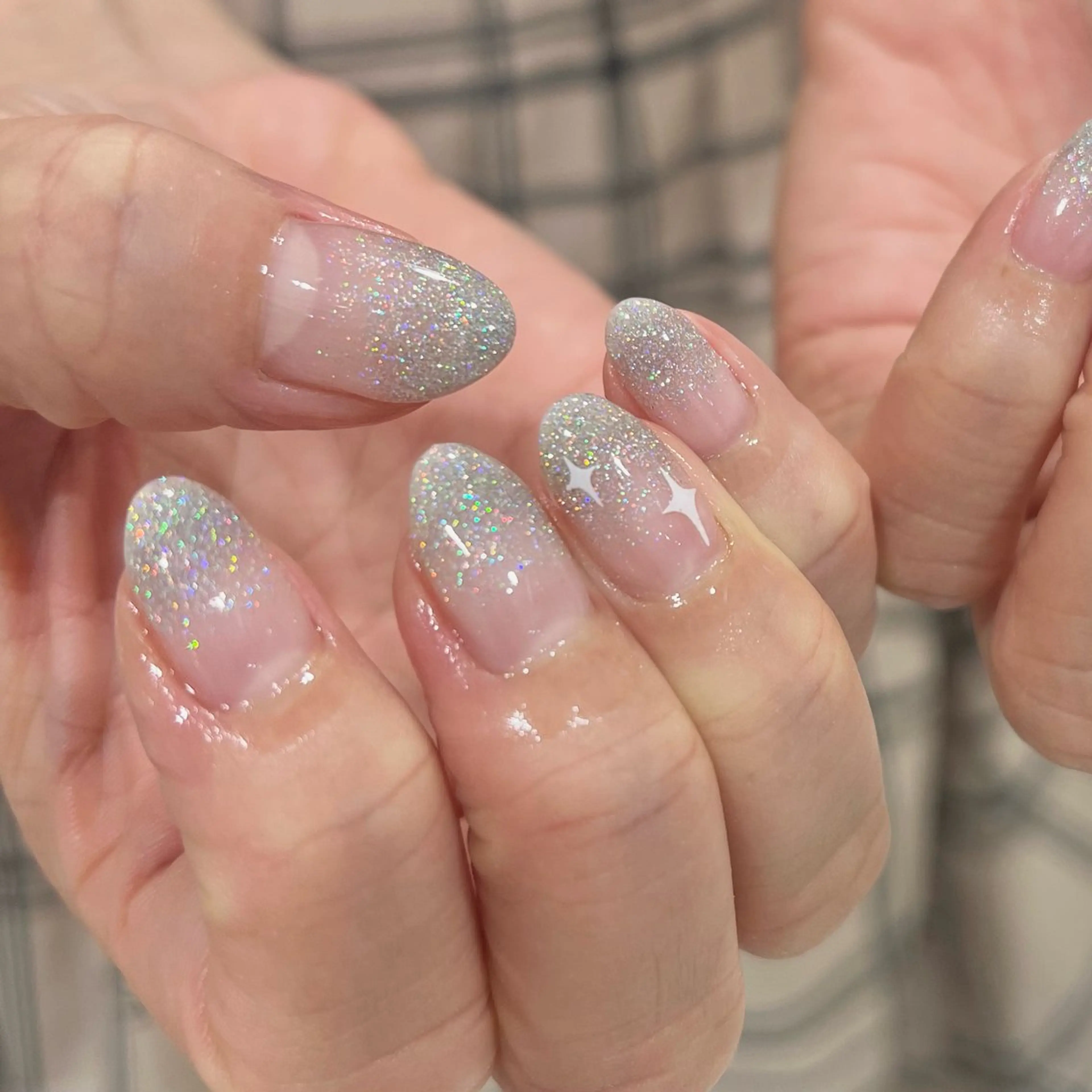 ネイル ハンドネイル 🎀チーク/ちゅるん 🫧chisa🎀のネイルデザイン