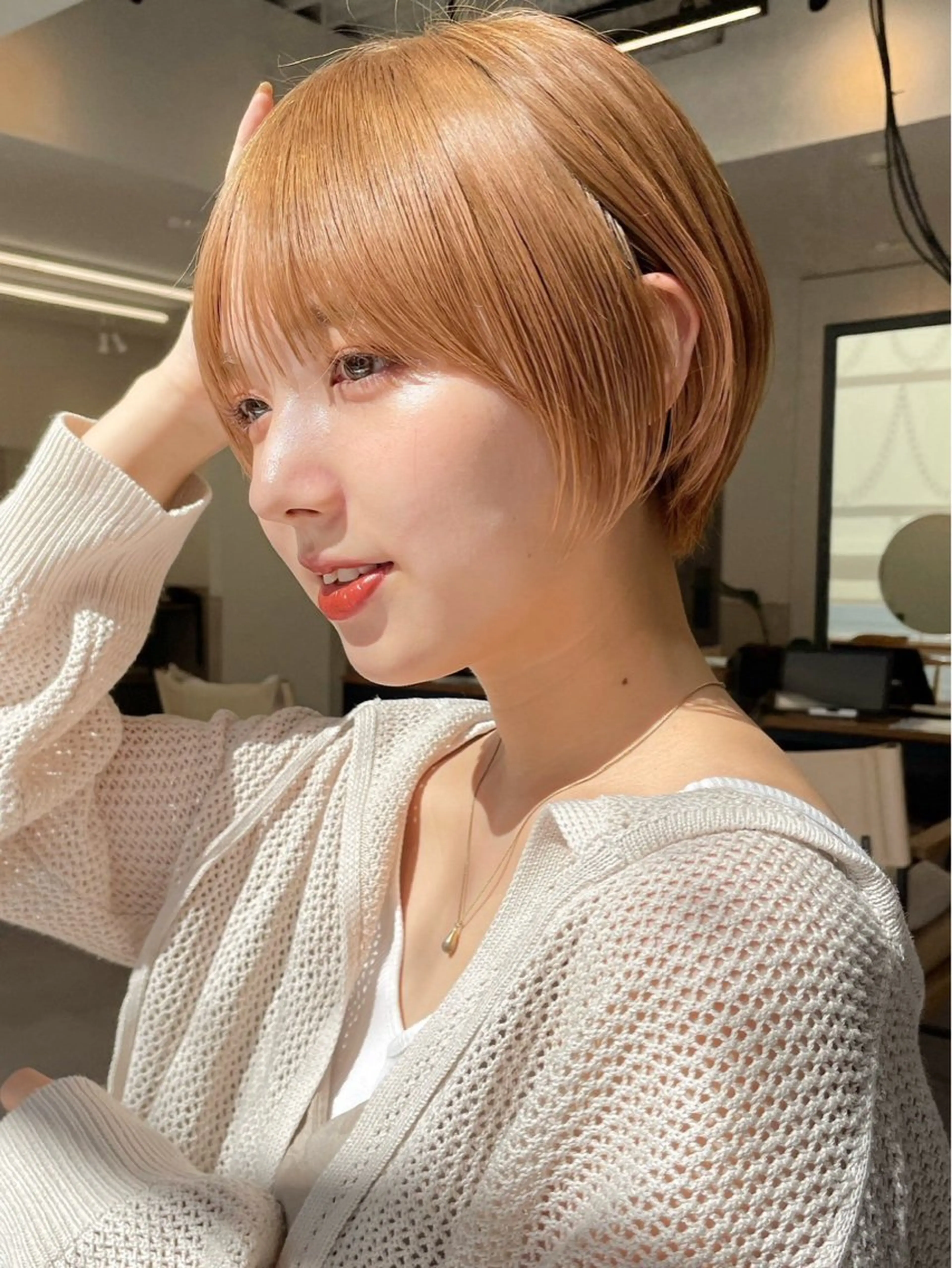 ショート カット トリートメント ヘッドスパ ヘアセット sand池袋所属・似合わせボブカット ISAKIのヘアスタイル