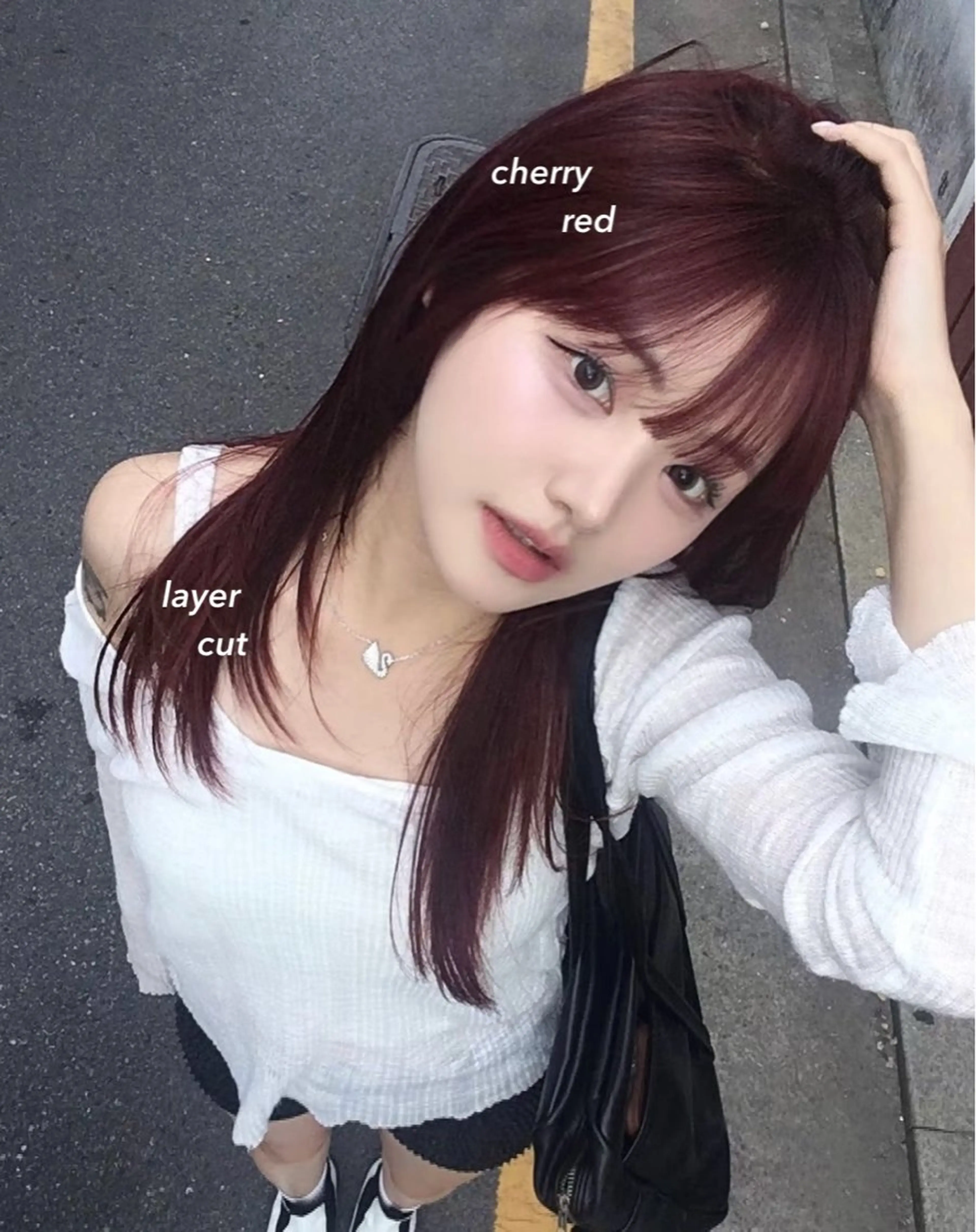 ロング カラー IS所属・横浜美容室/透明感 カラー/レイヤーのヘアスタイル