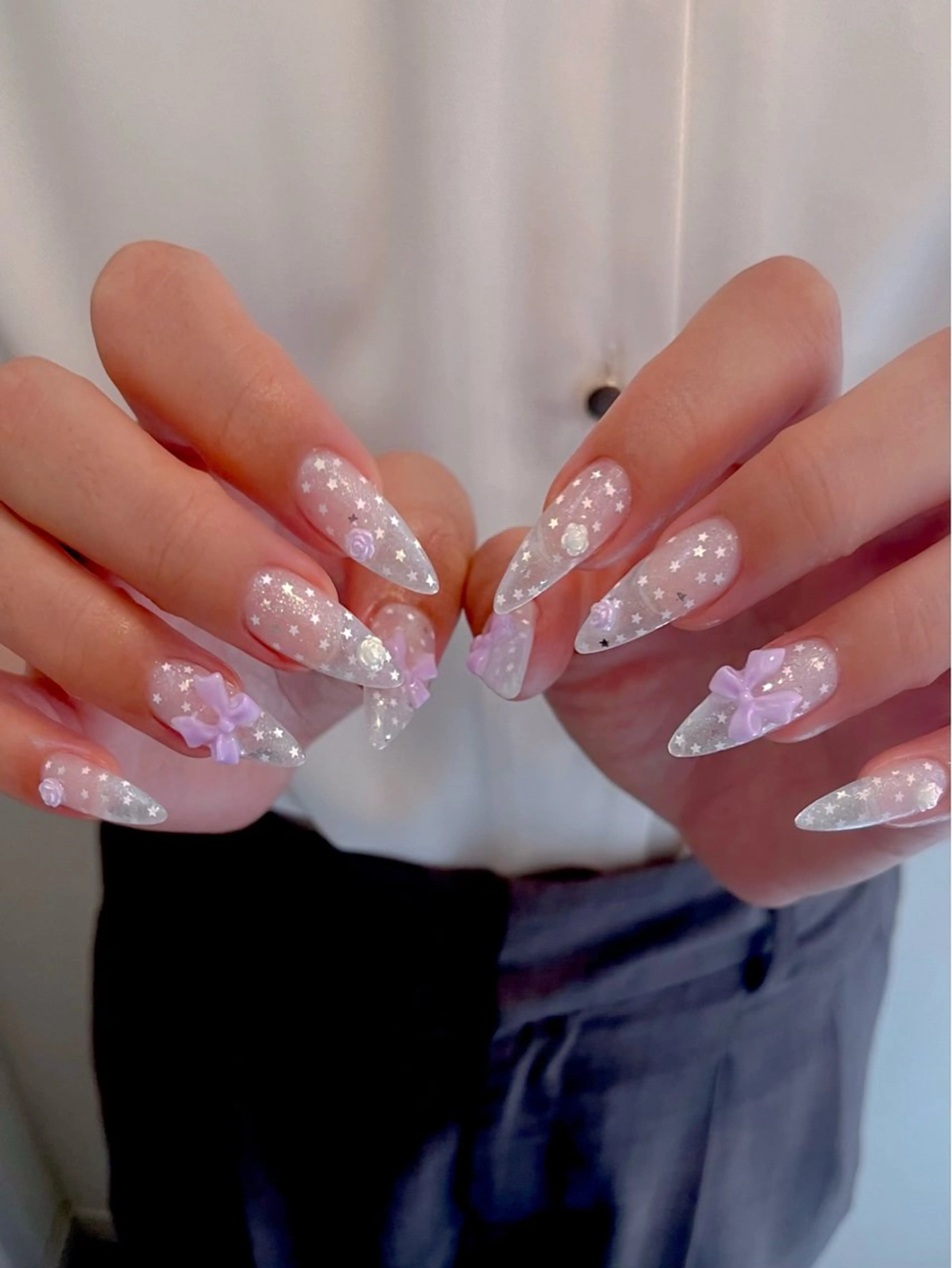 ネイル フットネイル キラキラネイル マグネットネイル ワンカラーネイル スカルプネイル nine.🦋 YUKOのネイルデザイン