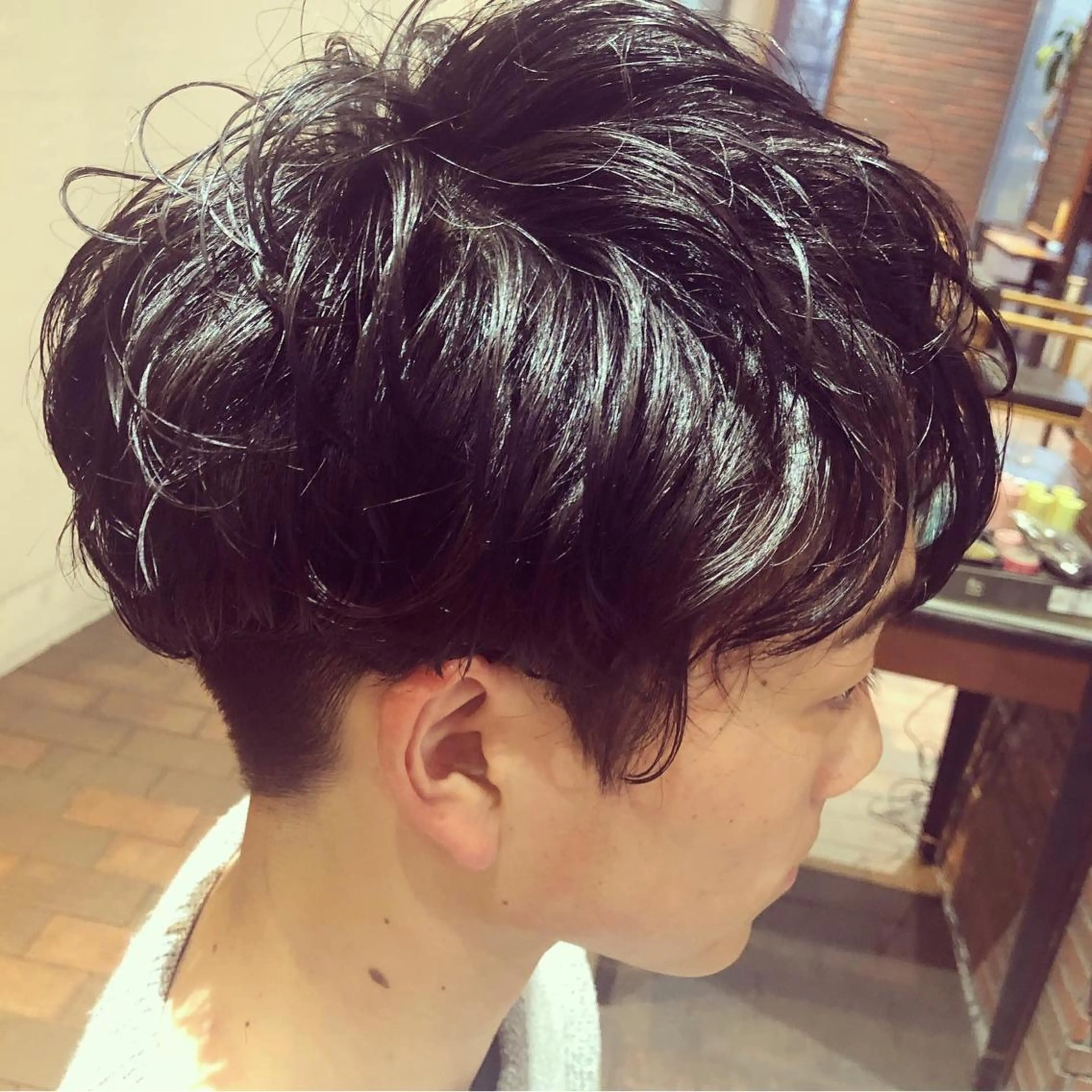 ショート パーマ トヤマ セシルヘアー神戸元町のヘアスタイル