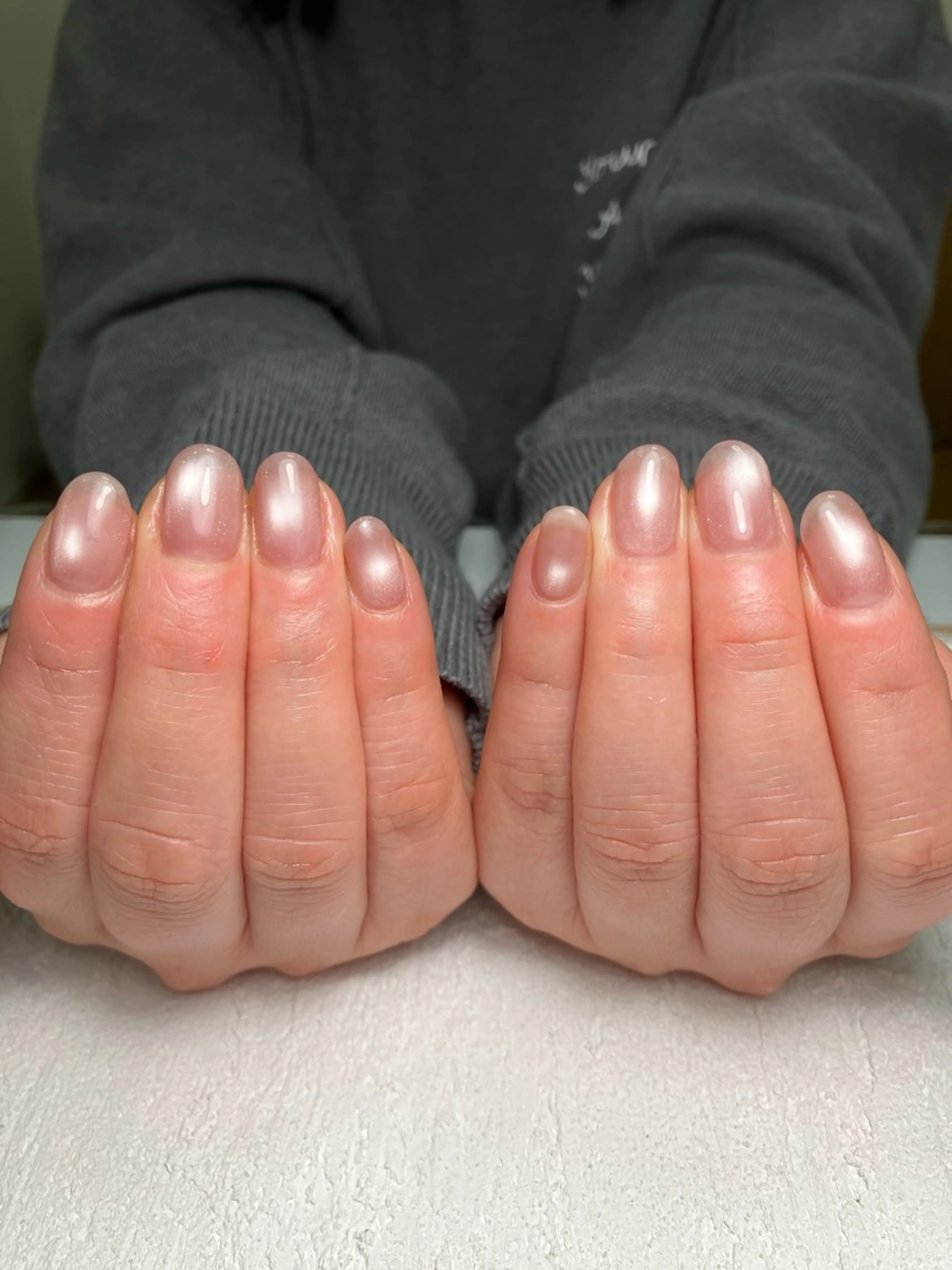 ネイル マグネットネイル マグネットワンカラー ワンカラーネイル nail salon Bloom所属・自宅サロンBloom 橋本のネイルデザイン