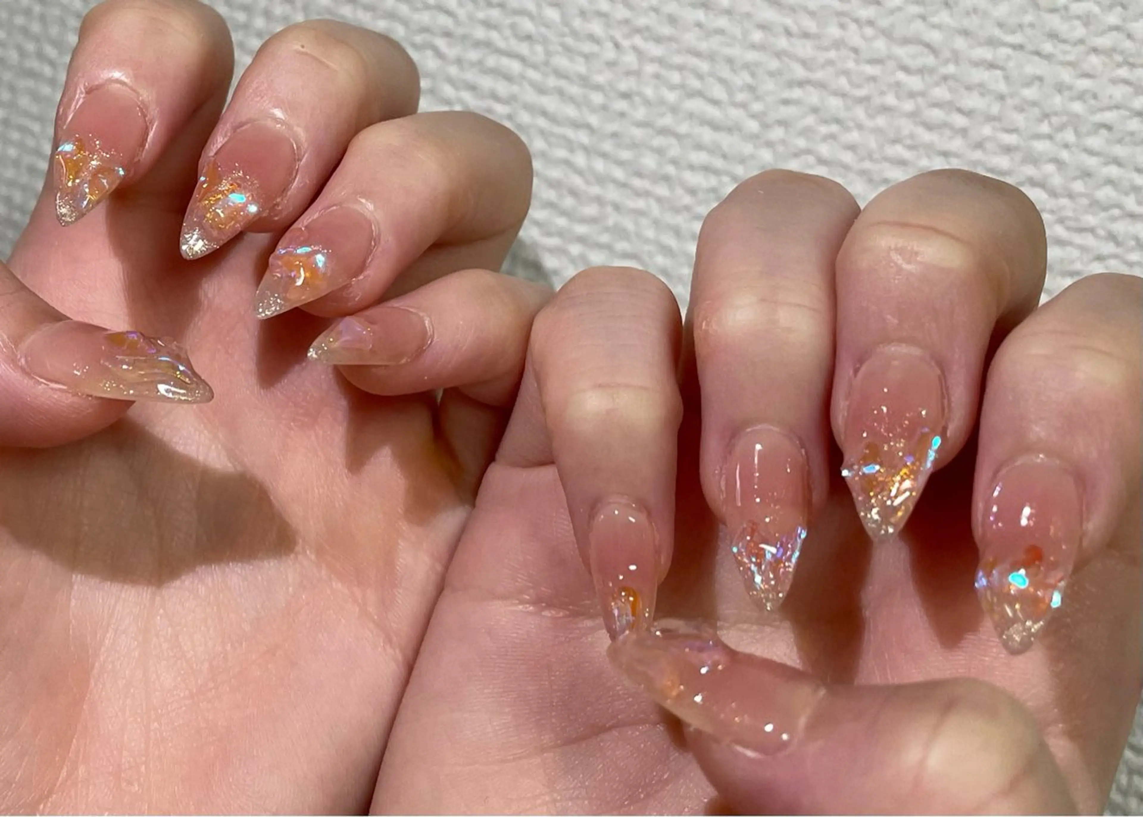 ネイル 長さ出し ネイルチップ nail salon BOM（ポム）のネイルデザイン