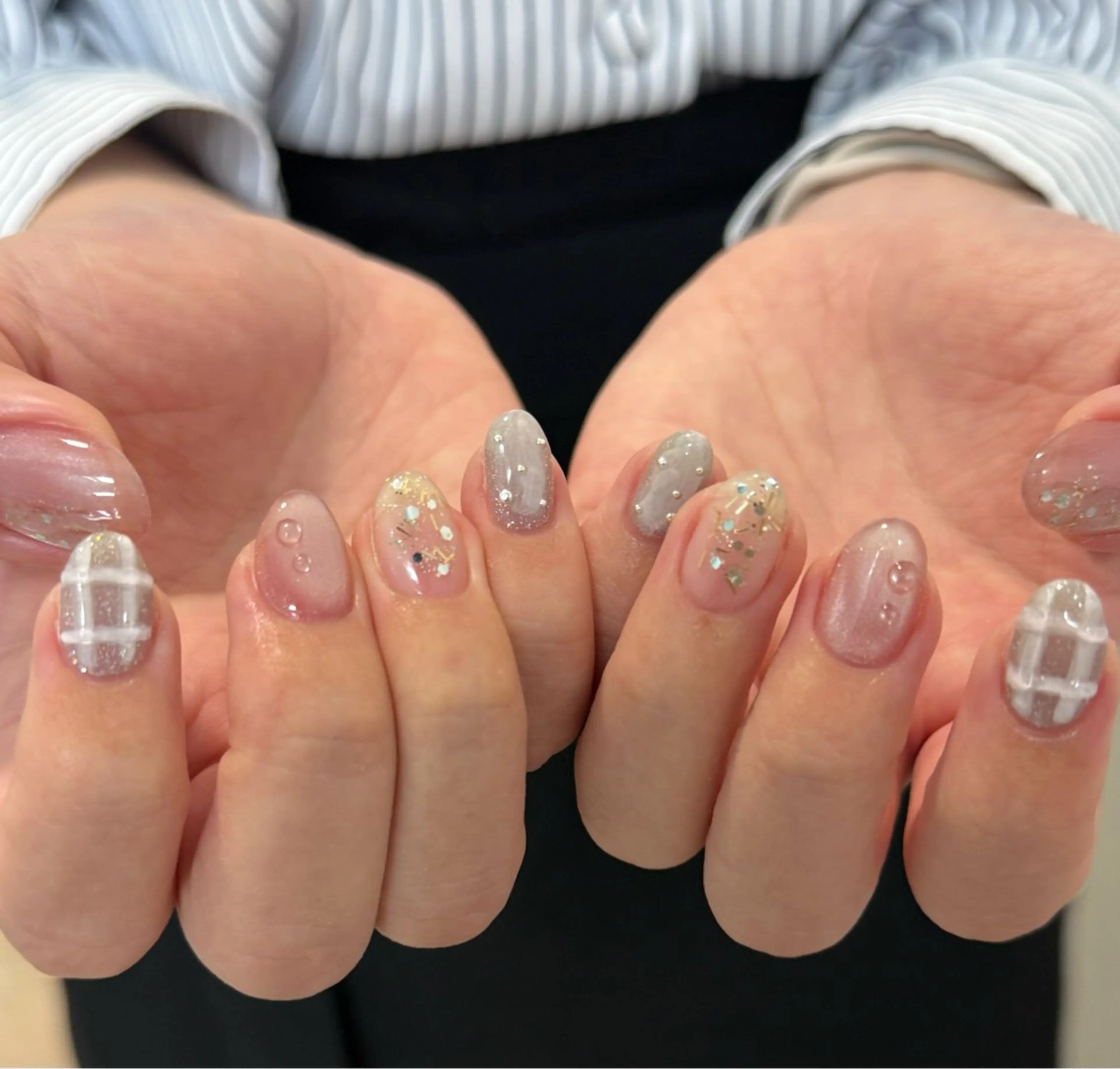 ネイル qup  nail  新宿西口店所属・qup nail KATOのネイルデザイン