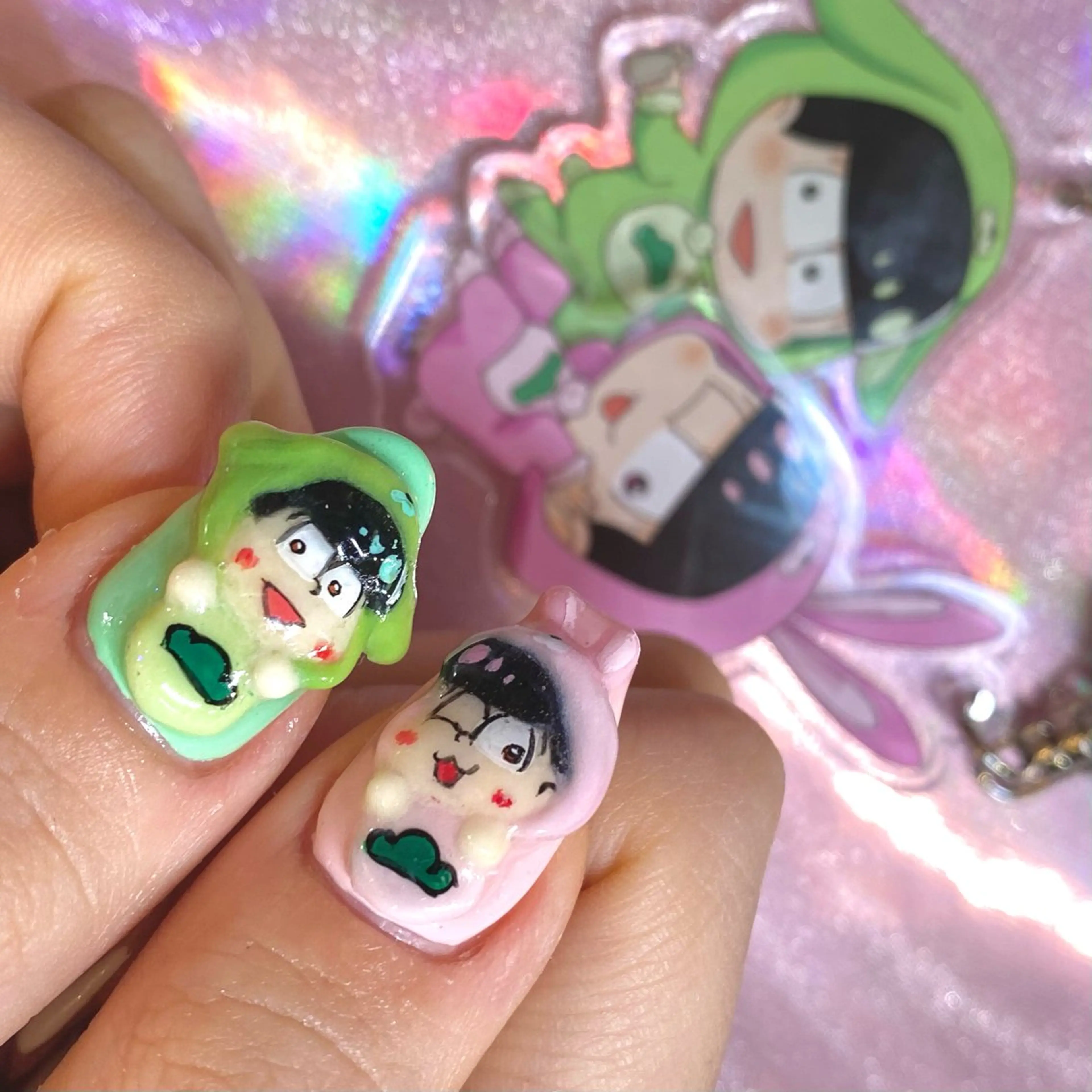 ネイル 痛ネイル🩷渋谷 🧸Yunaのネイルデザイン