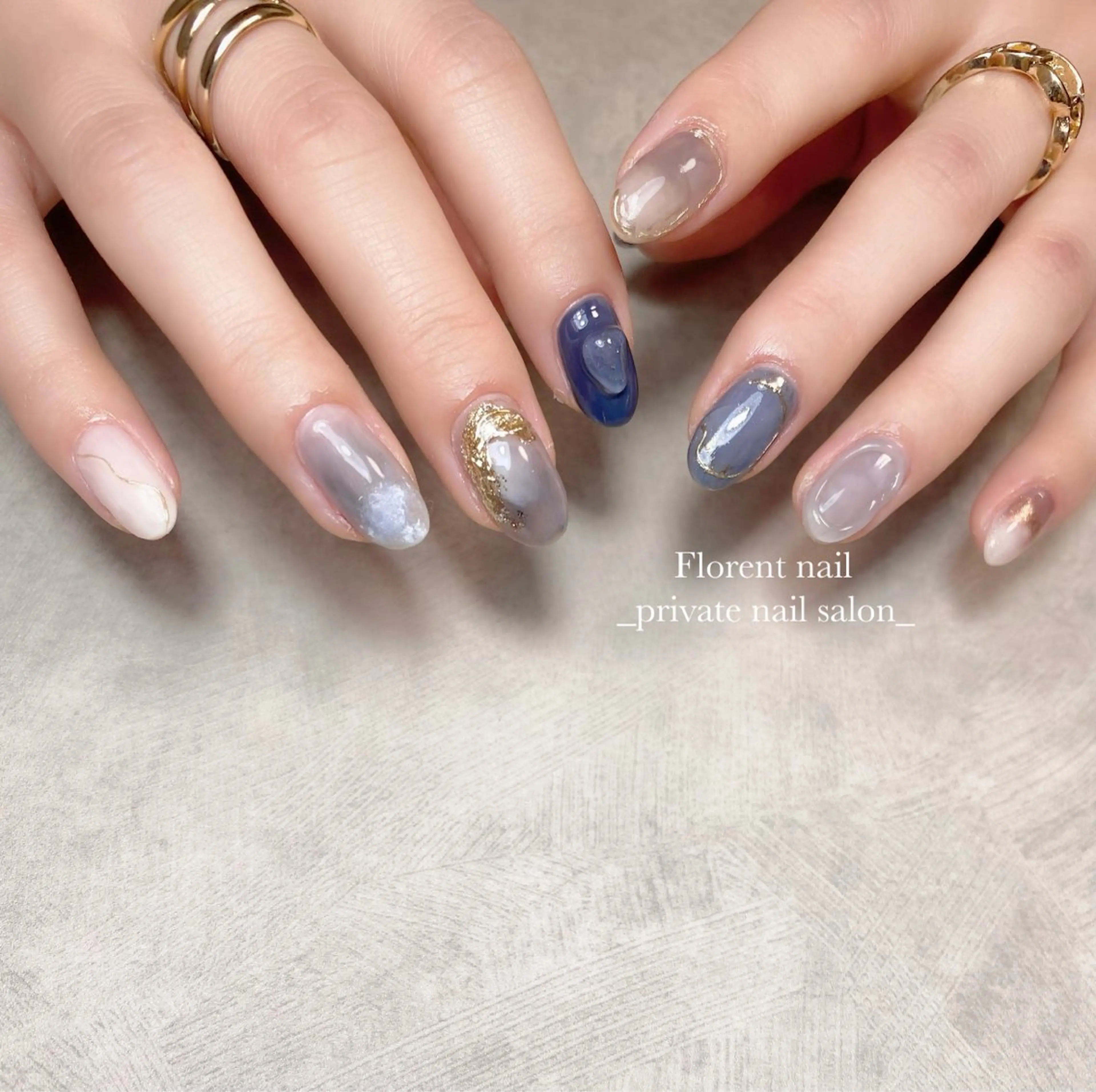 ネイル ハンドネイル florent nailのネイルデザイン