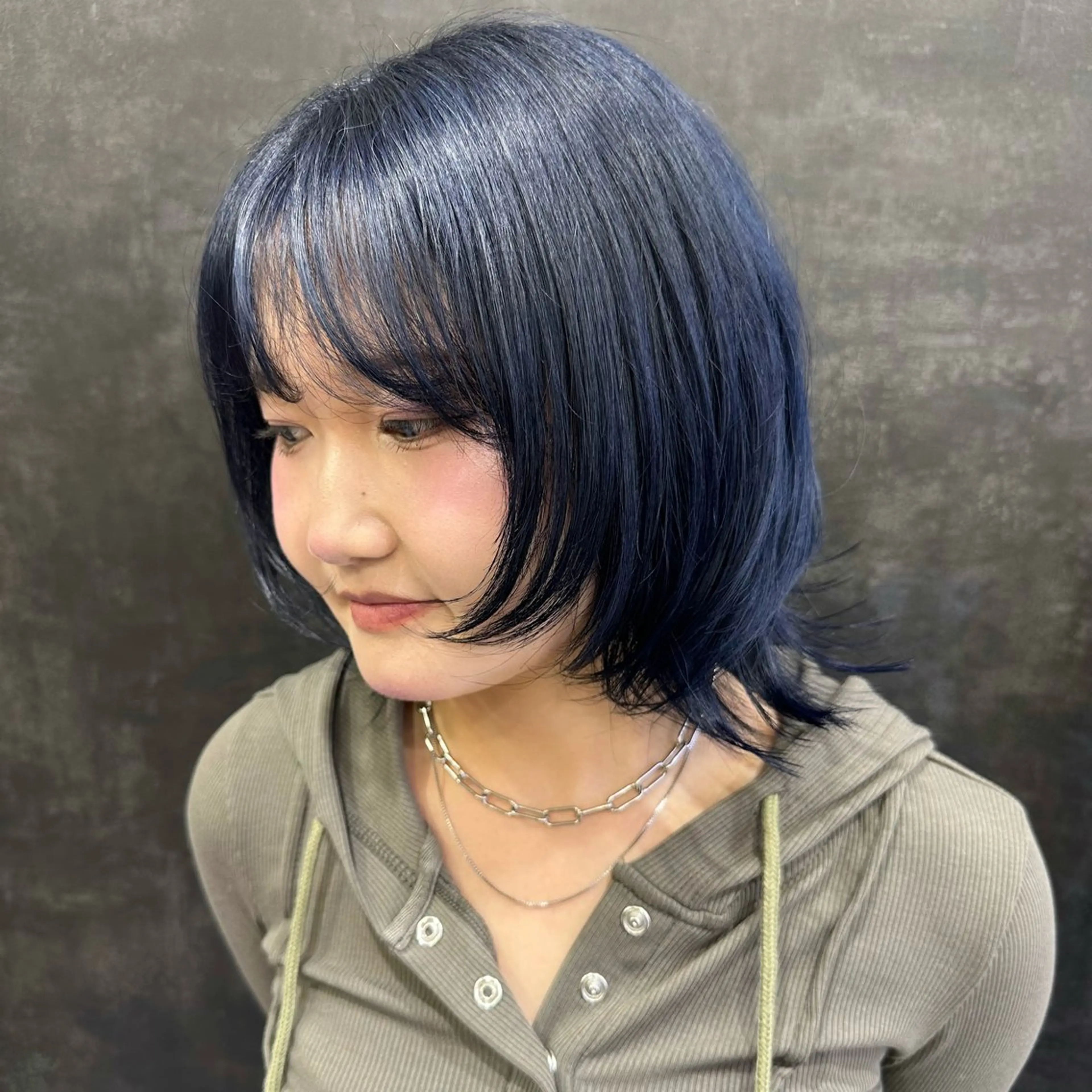 ミディアム カラー 縮毛矯正/レイヤー /カラー🎀おぐりンのヘアスタイル