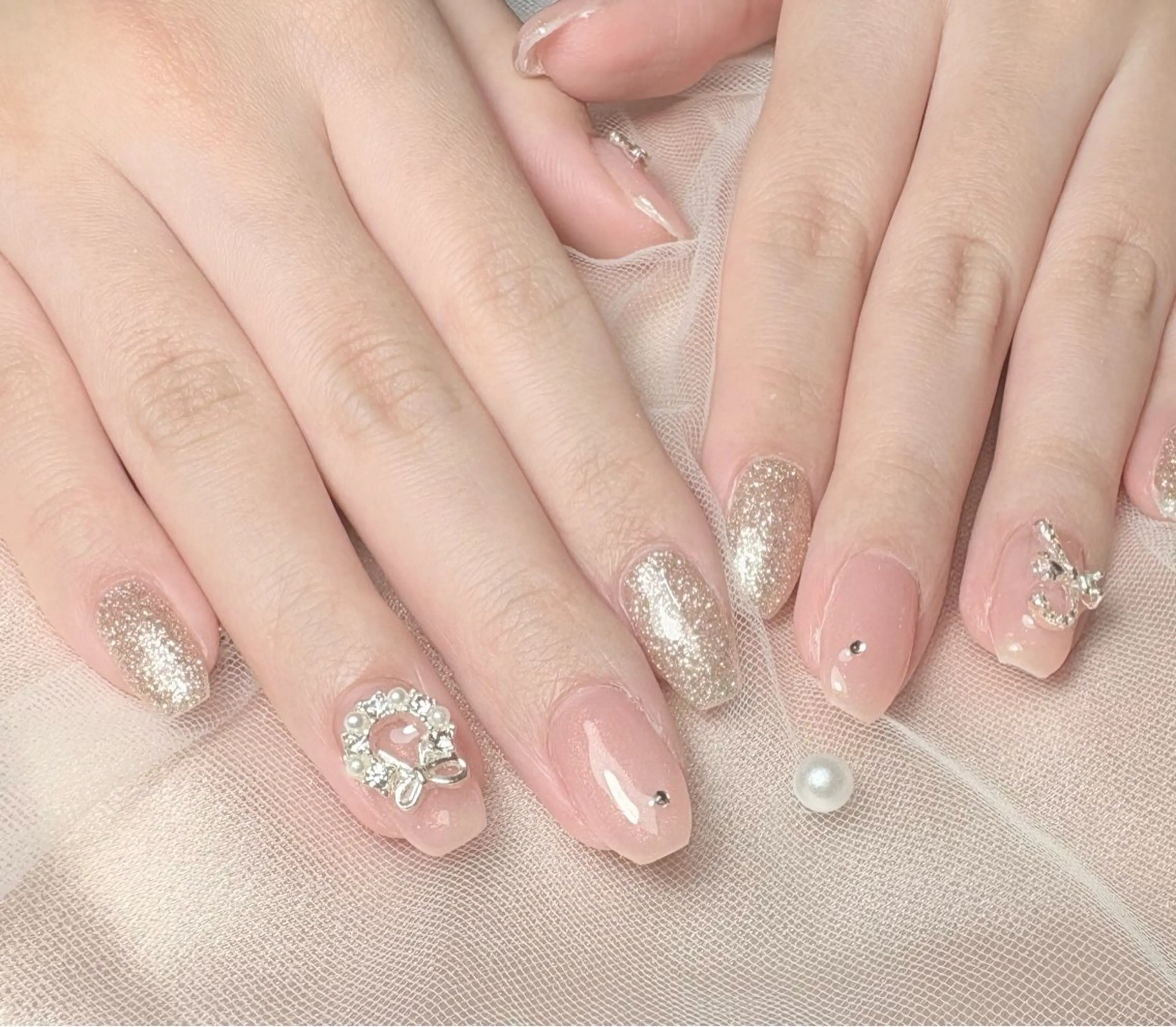 ネイル ハンドネイル 山科駅徒歩3分❣️ 代表　紗恵子のネイルデザイン