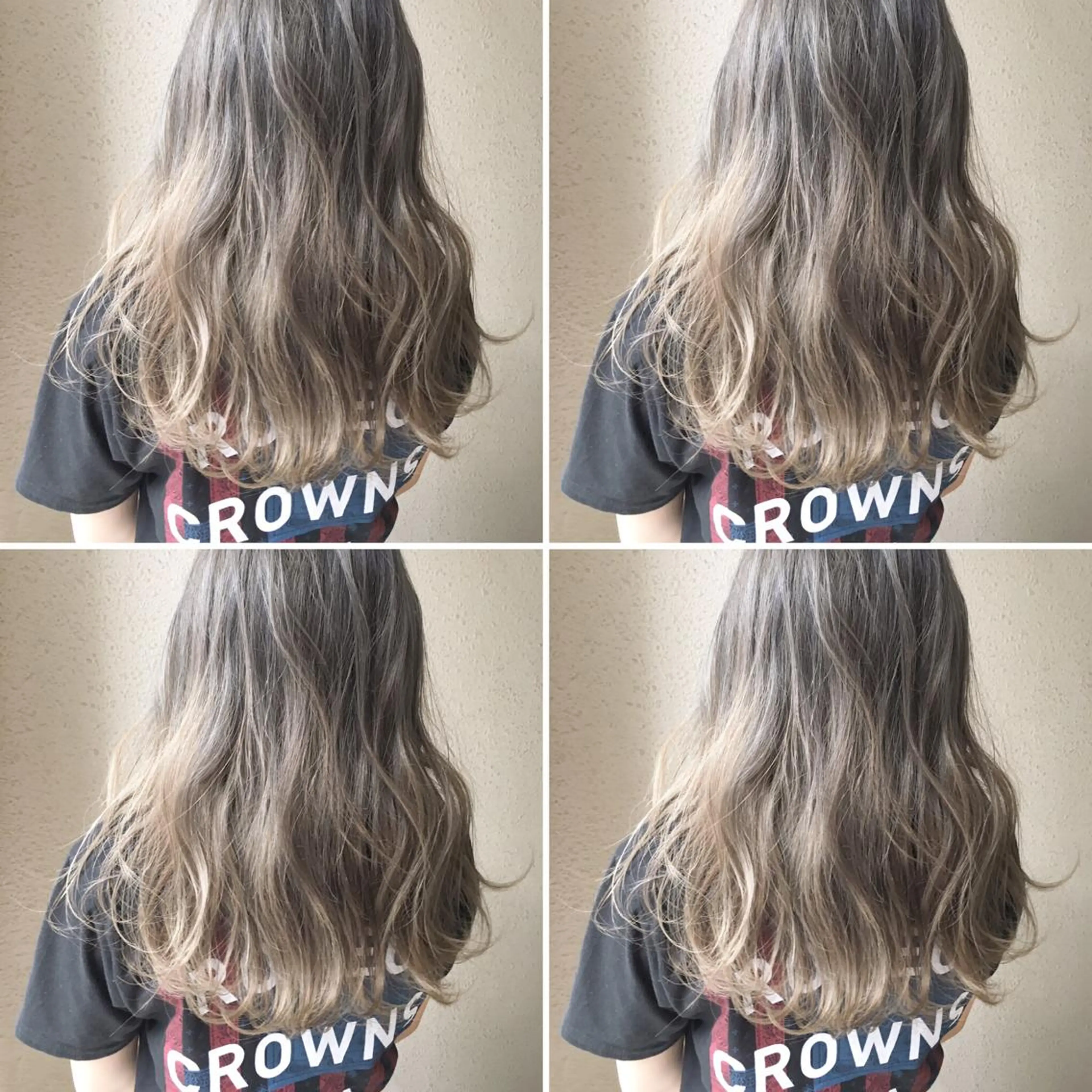 ロング カラー アディクシーカラー アクアカラー バレイヤージュ ブリーチ ケアブリーチ 【美髪矯正】【スト カール】小野村翔太のヘアスタイル